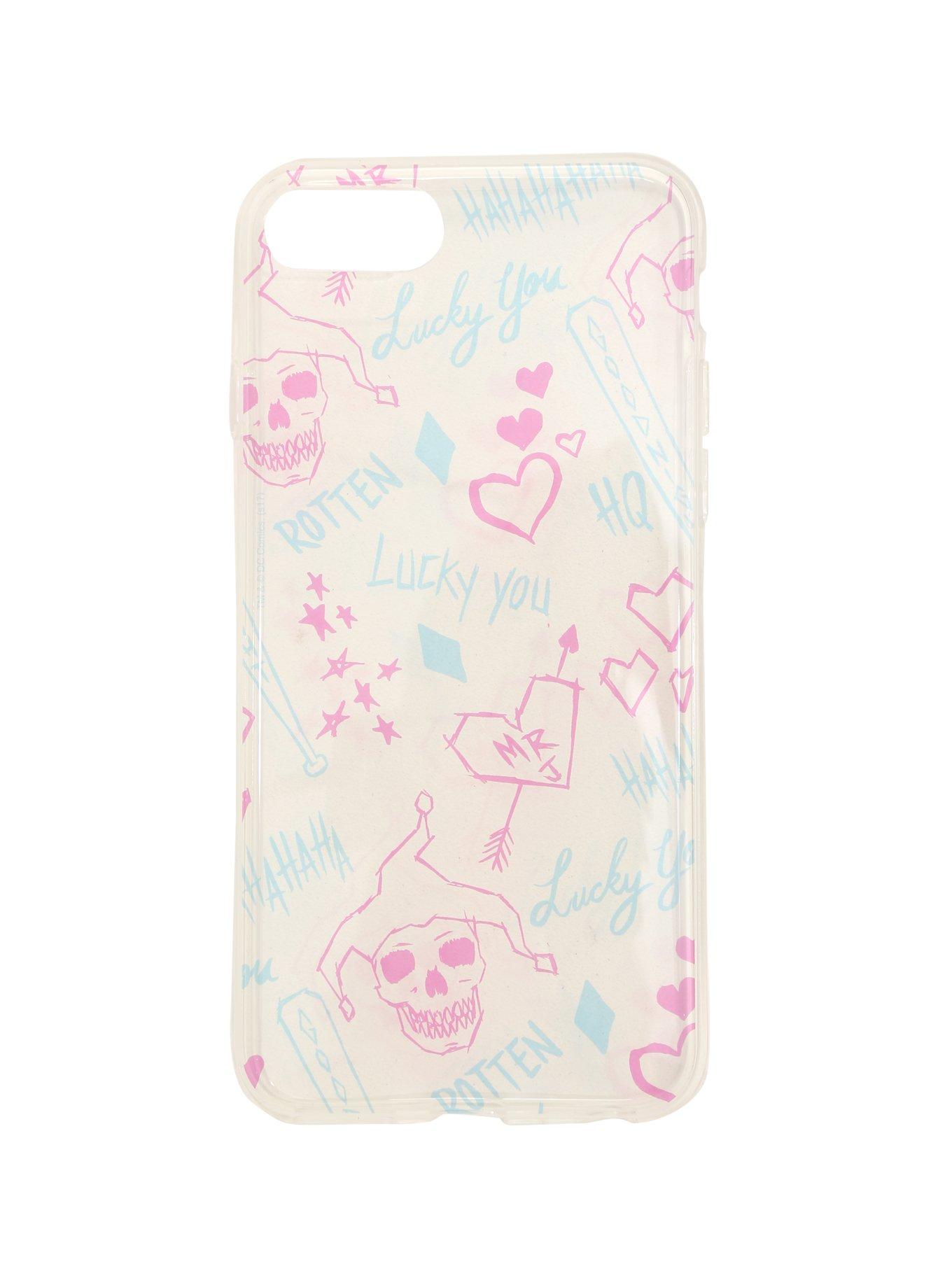 DC Comics Harley Quinn Doodles Hardshell iPhone 6/7 Case, , hi-res