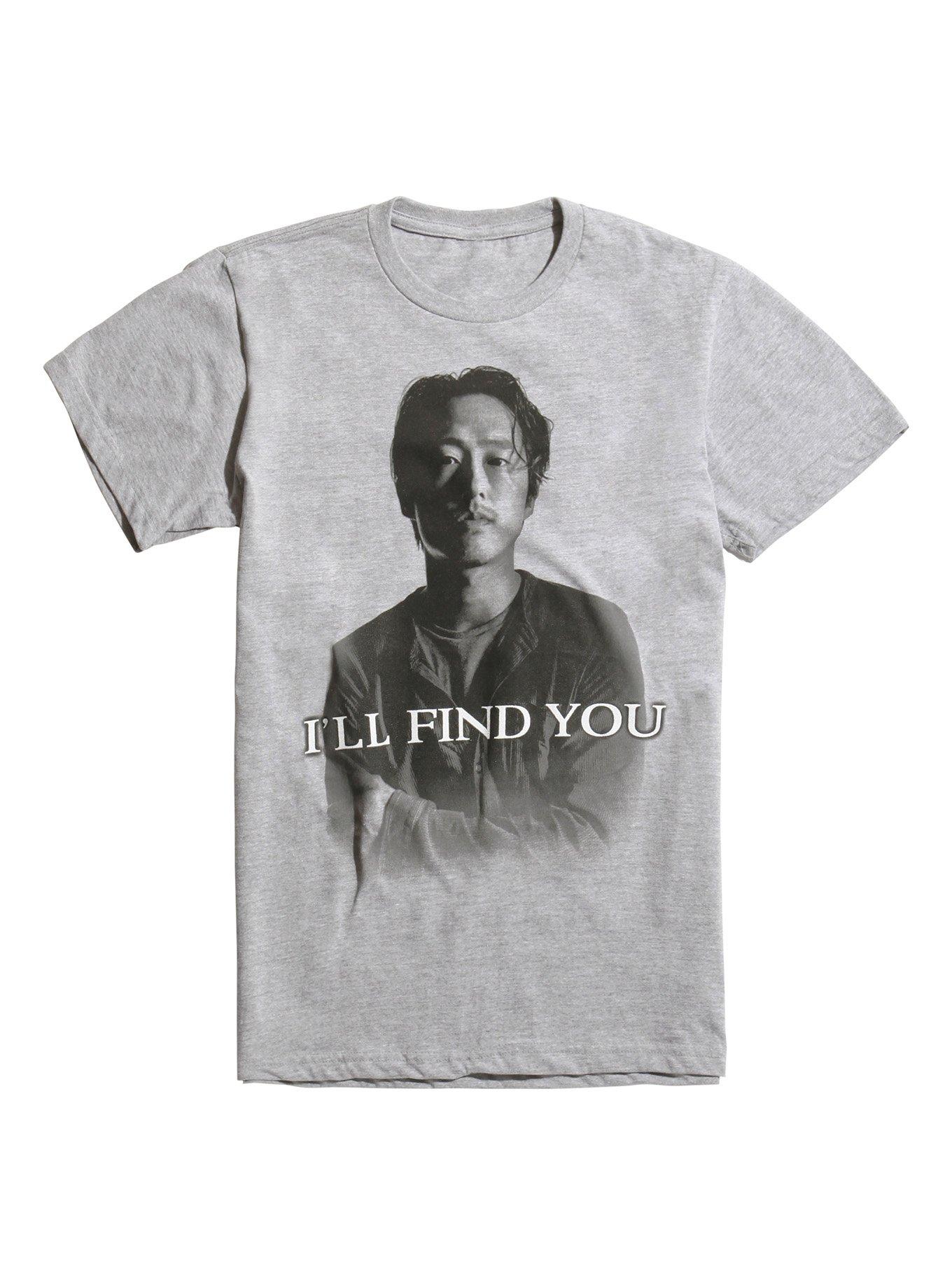 The Walking Dead I'll Find You T-Shirt, CHARCOAL HEATHER, hi-res