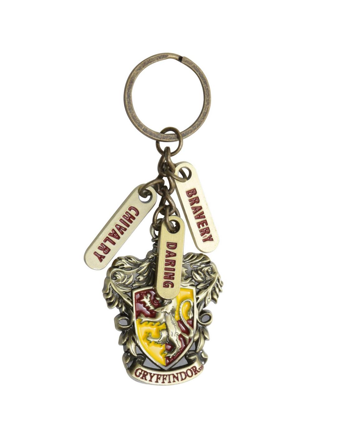 Harry Potter Gryffindor Charm Crest Key Chain, , hi-res