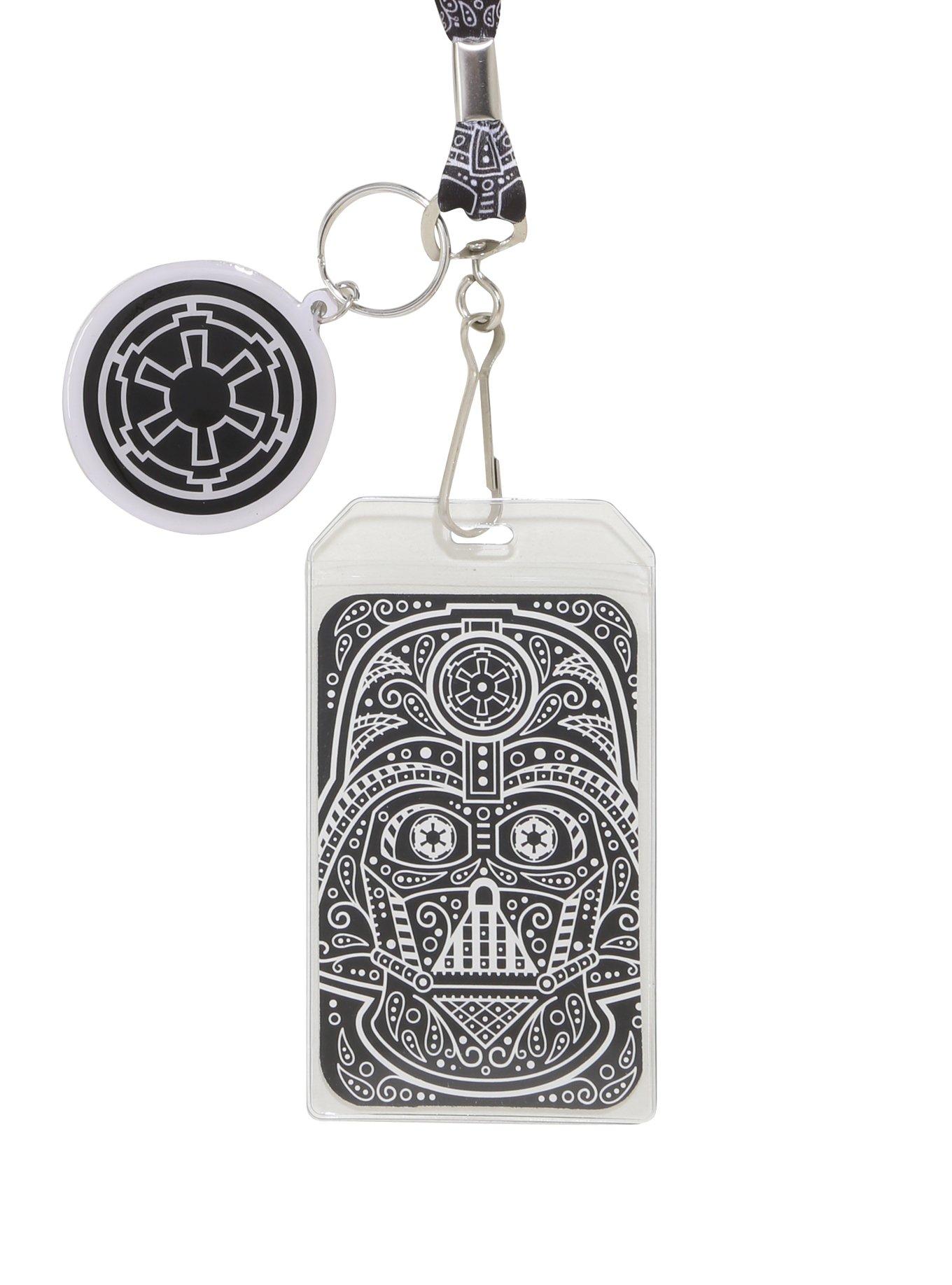 Star Wars Darth Vader Sugar Skull Lanyard, , hi-res