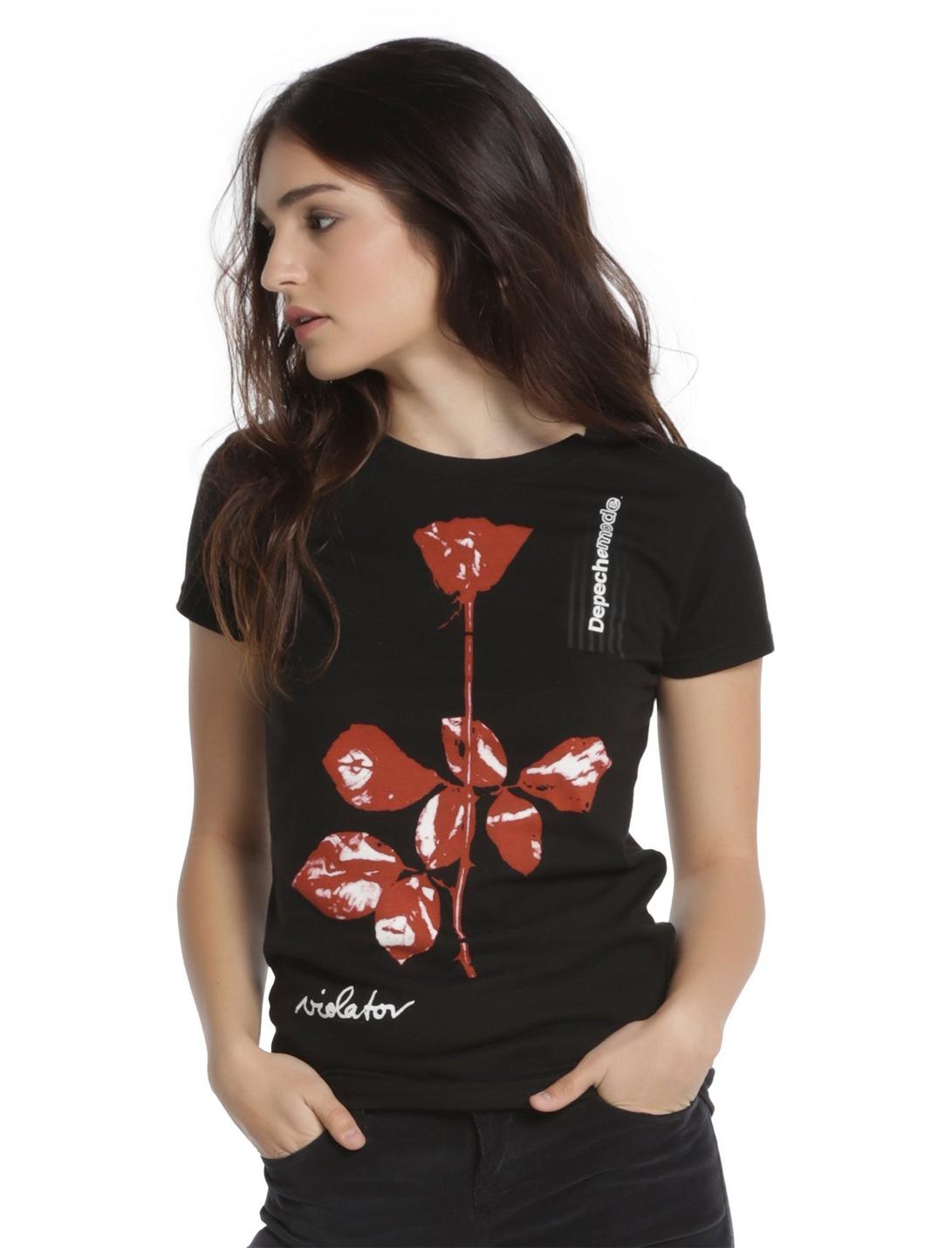 Depeche Mode Violator Girls T-Shirt, BLACK, hi-res