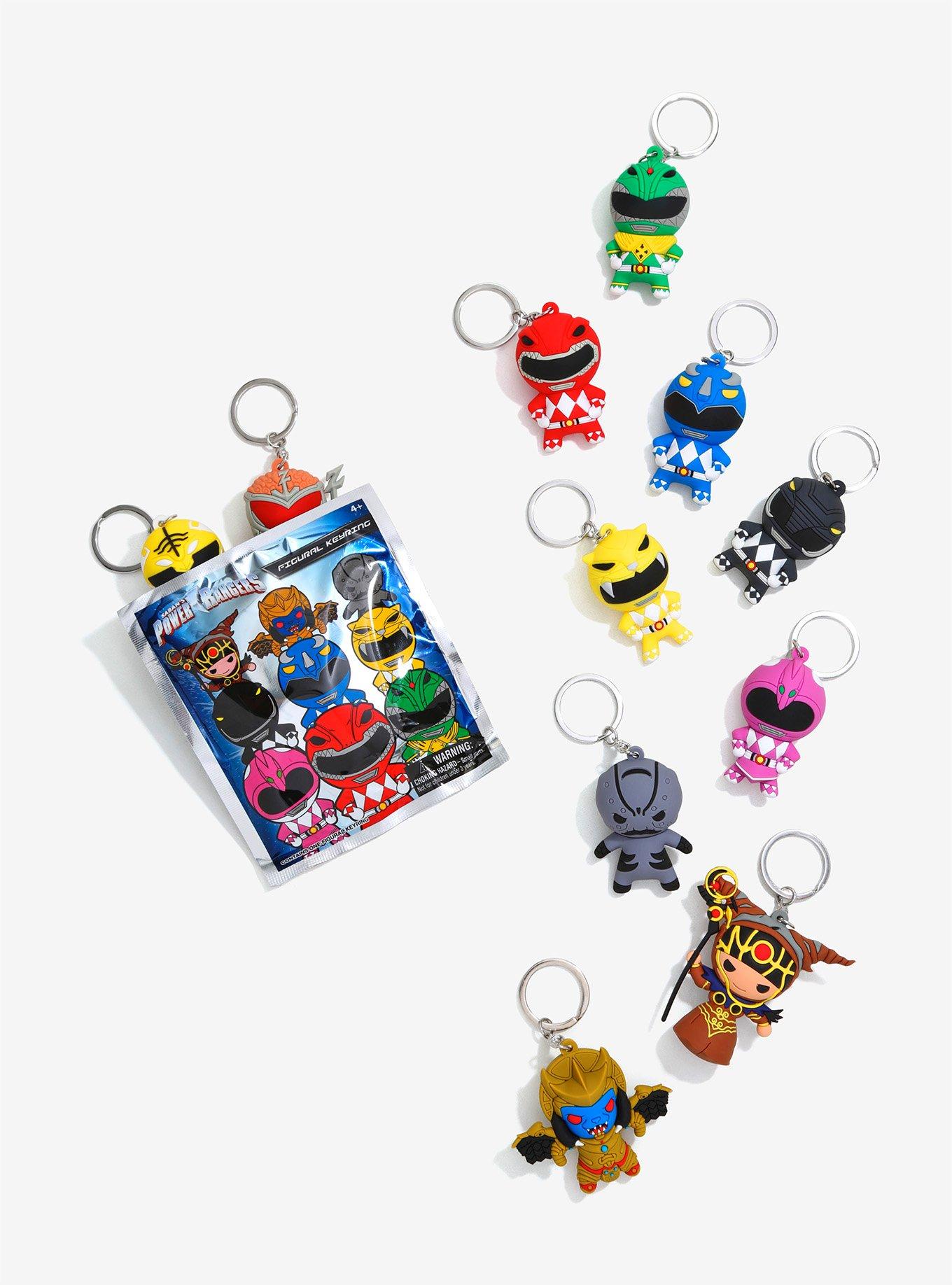 Mighty Morphin Power Rangers Figural Key Chain Blind Bag, , hi-res