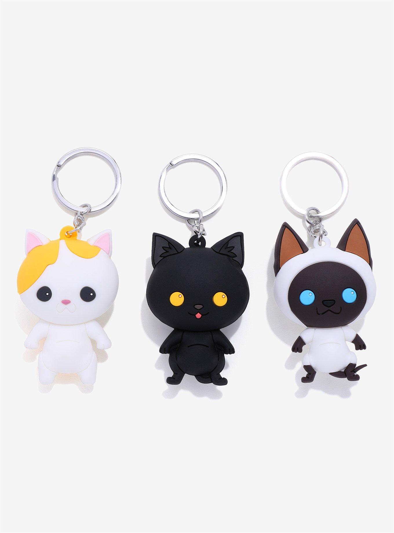 Purrfect Pets Cat Blind Bag Figural Key Chain, , hi-res