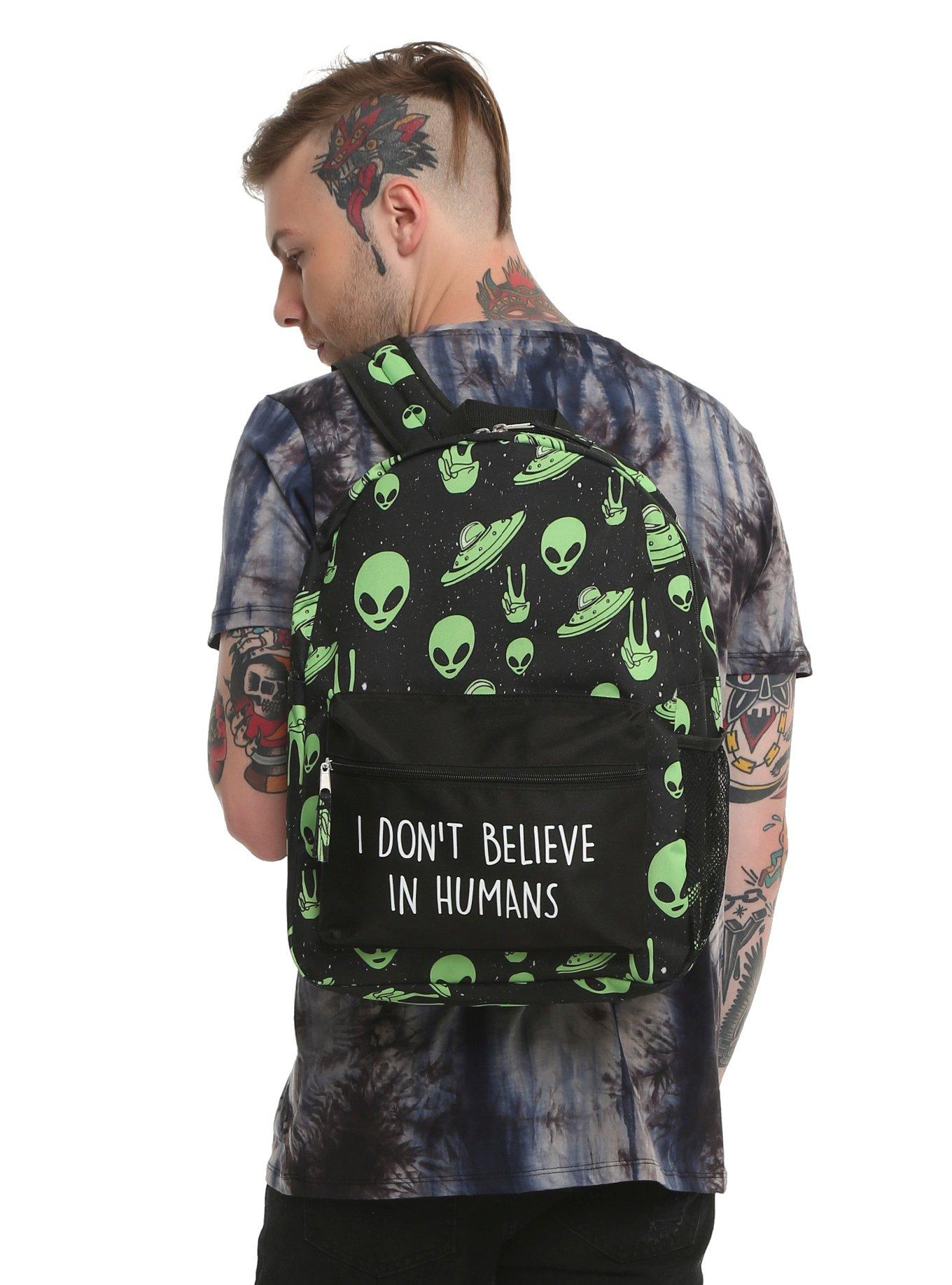 Alien backpack hot on sale topic