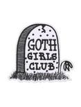 Goth Girls Club Iron-On Patch, , hi-res