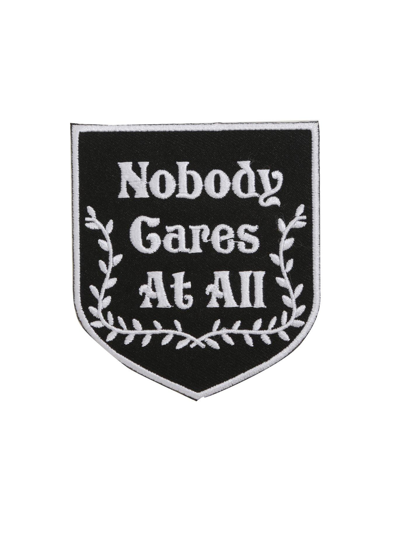 Nobody Cares Patch, , hi-res