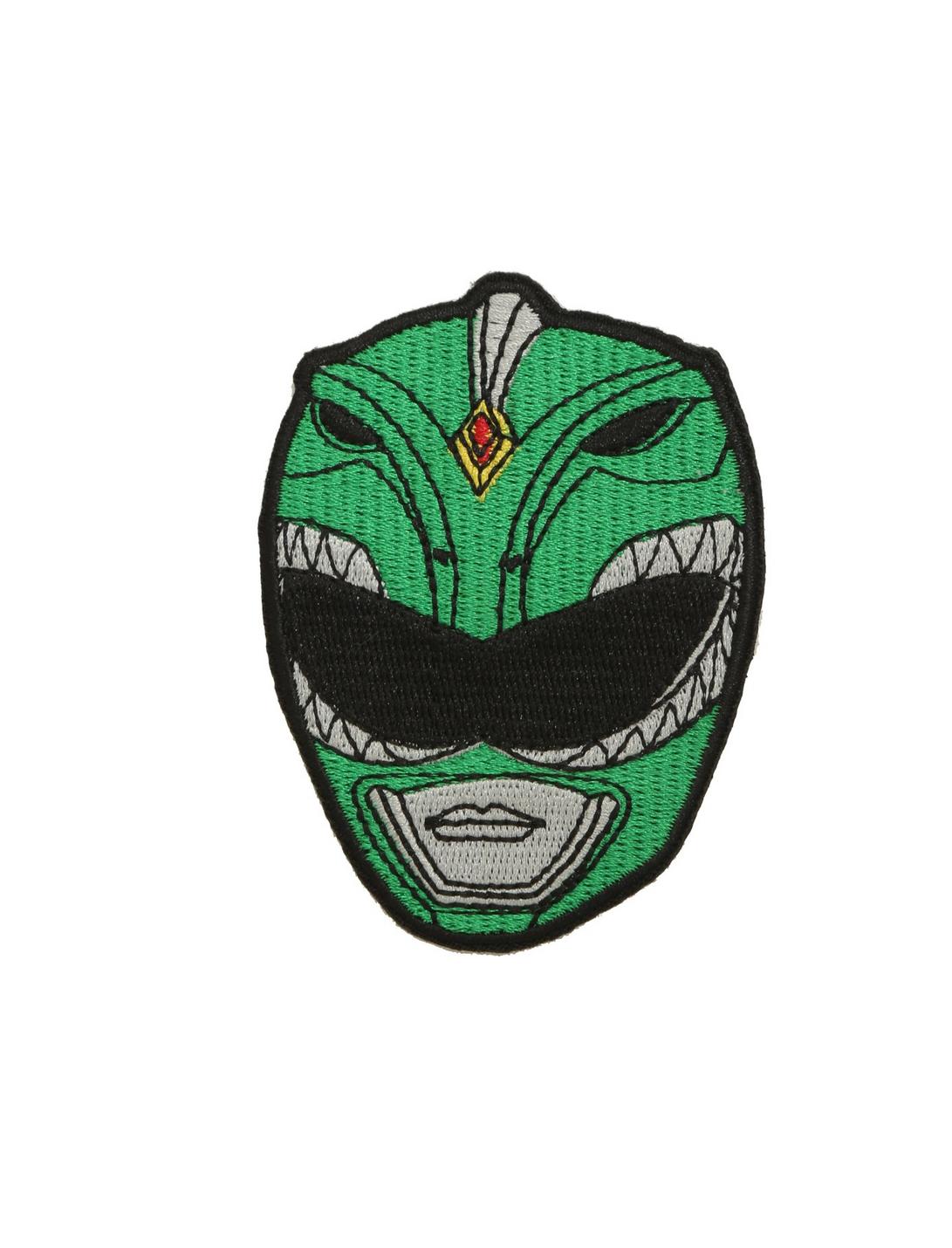 Mighty Morphin Power Rangers Green Ranger Iron-On Patch, , hi-res