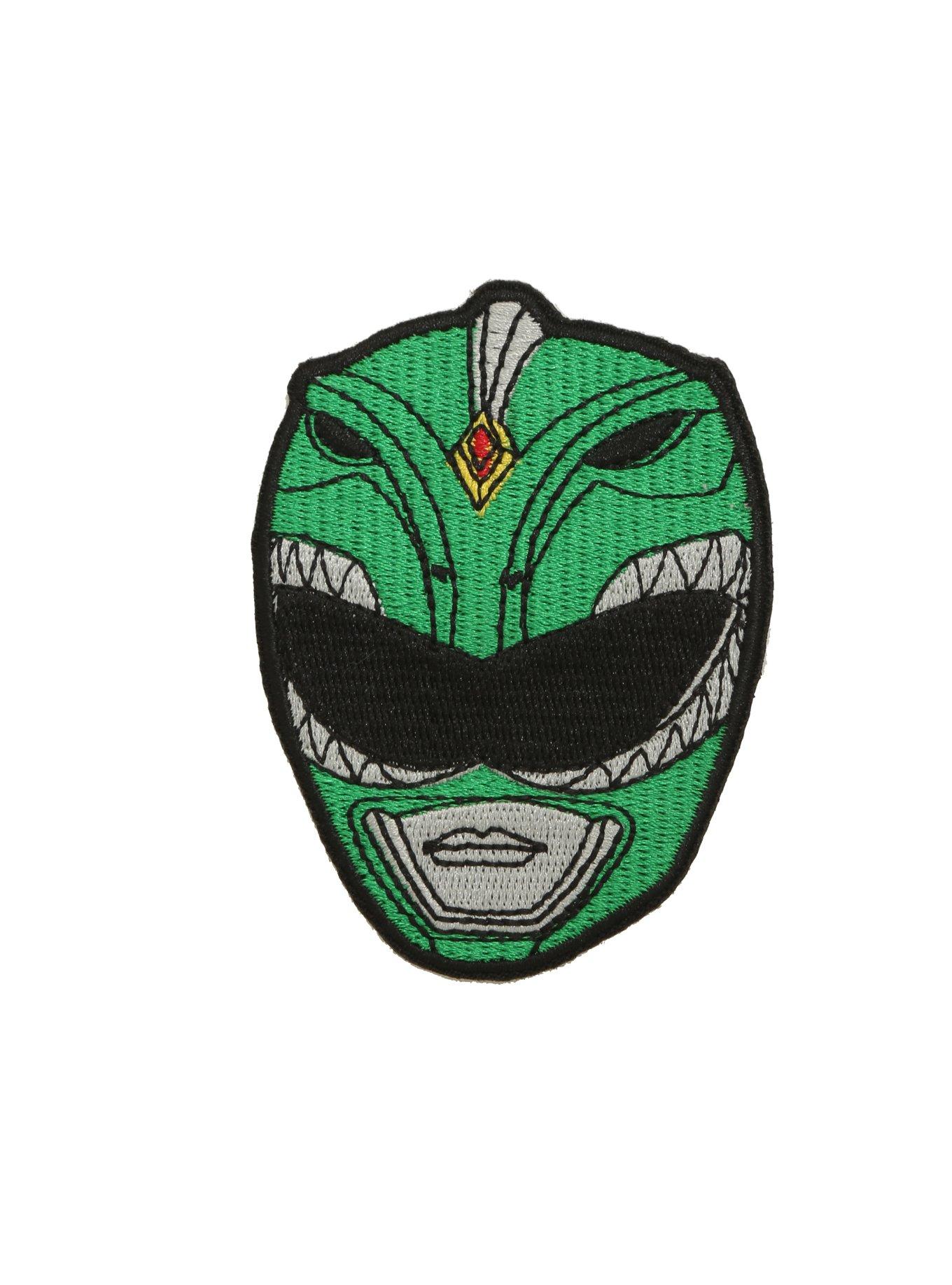 Mighty Morphin Power Rangers Green Ranger Iron-On Patch, , hi-res