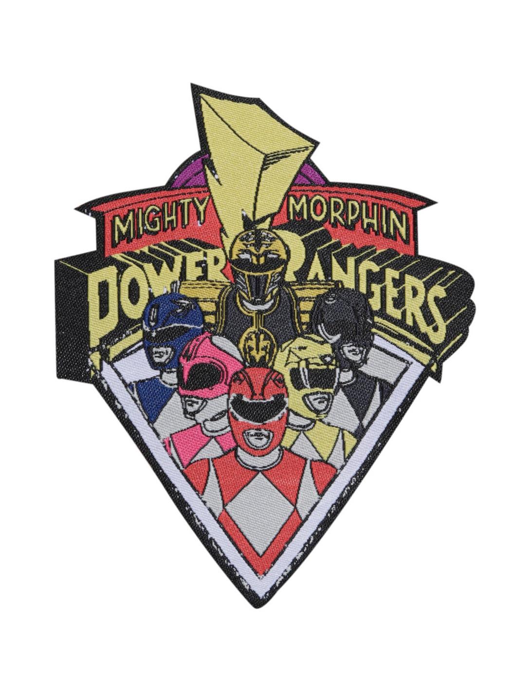 Mighty Morphin Power Rangers Group Patch, , hi-res