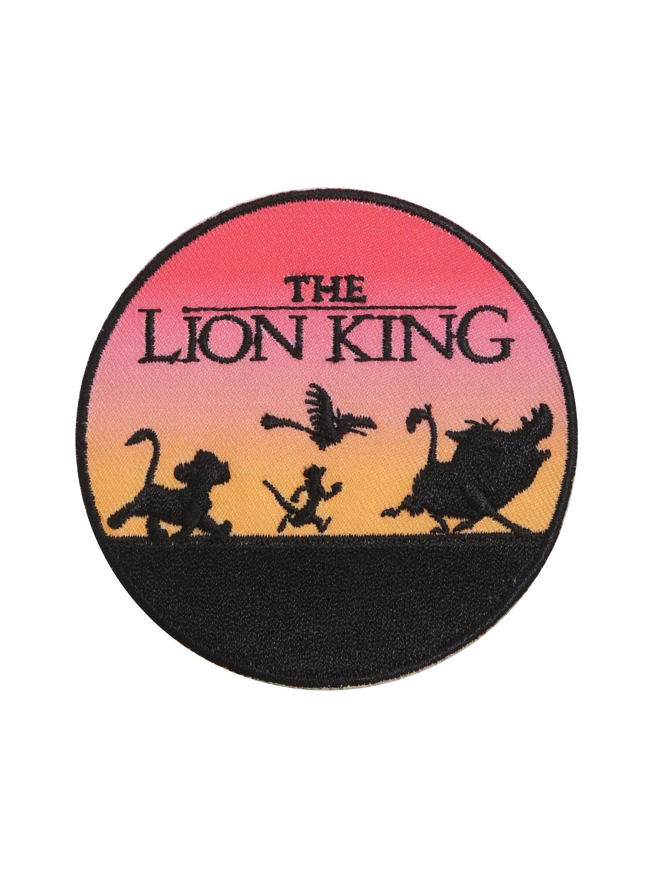 Disney The Lion King Sunset Iron-On Patch, , hi-res