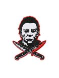 Halloween Michael Myers Knife Iron-On Patch, , hi-res