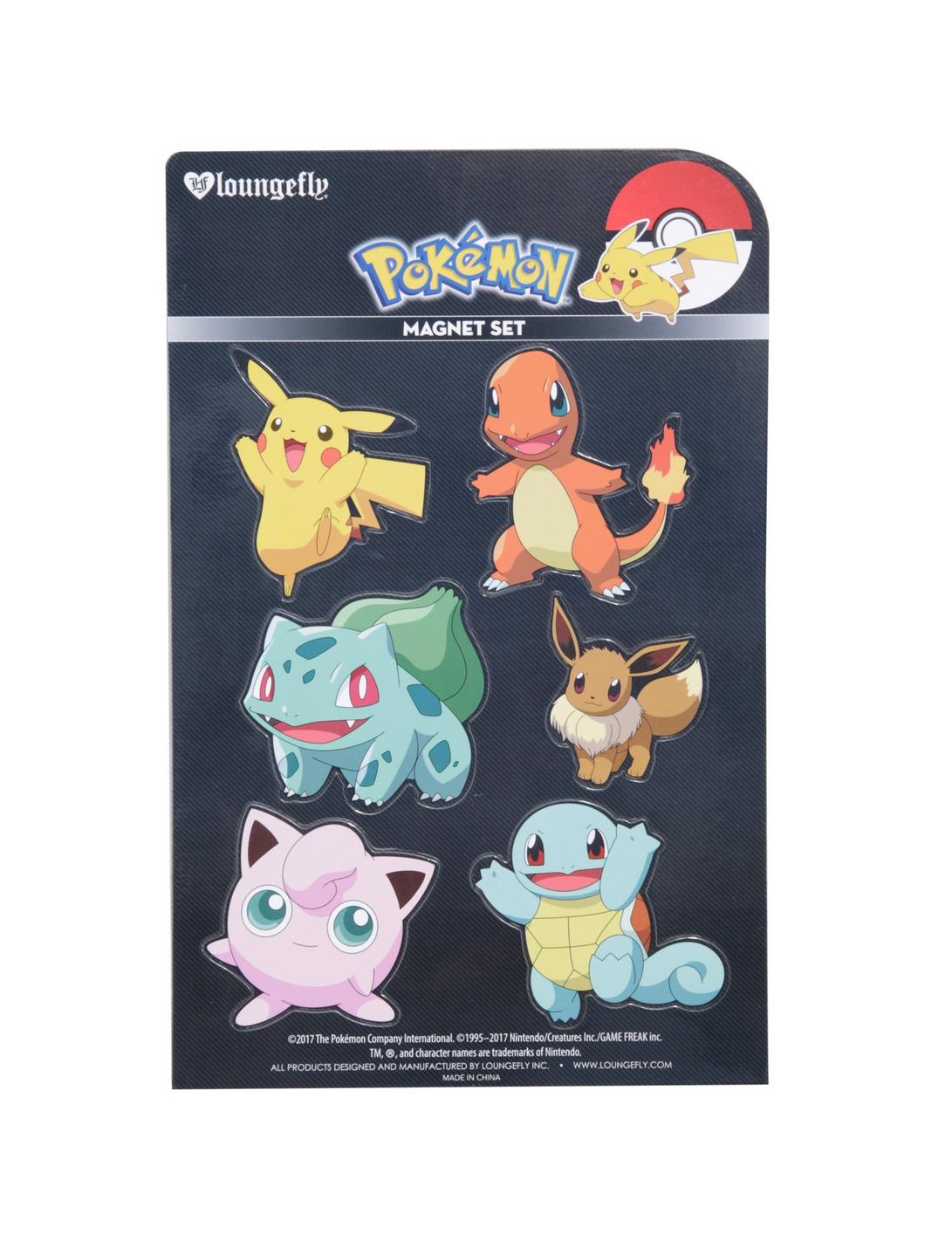Loungefly Pokemon Characters Magnet Sheet, , hi-res
