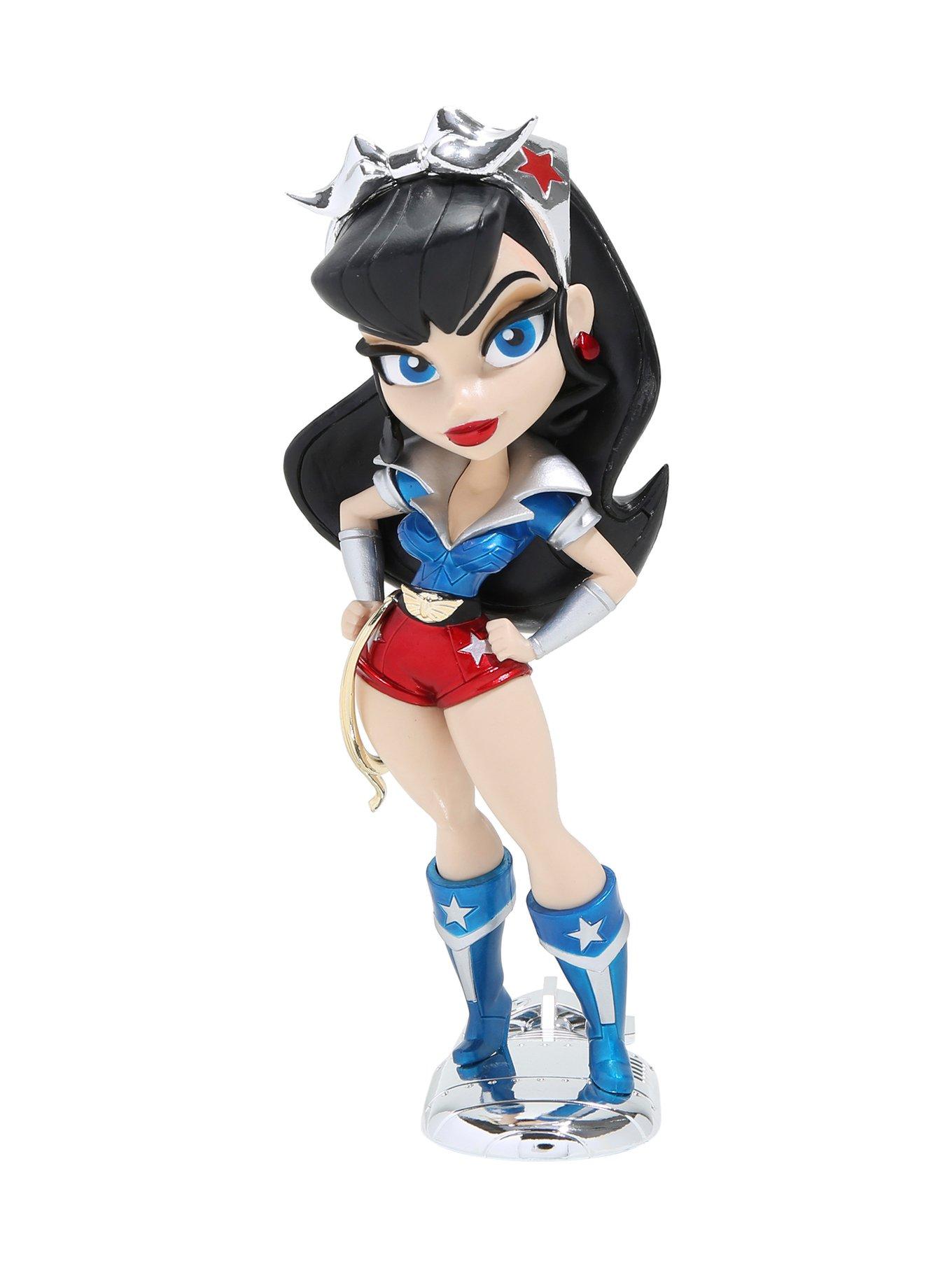 DC Comics Bombshells Wonder Woman Platinum Edition Vinyl Figure Metallic Hot Topic Exclusive, , hi-res