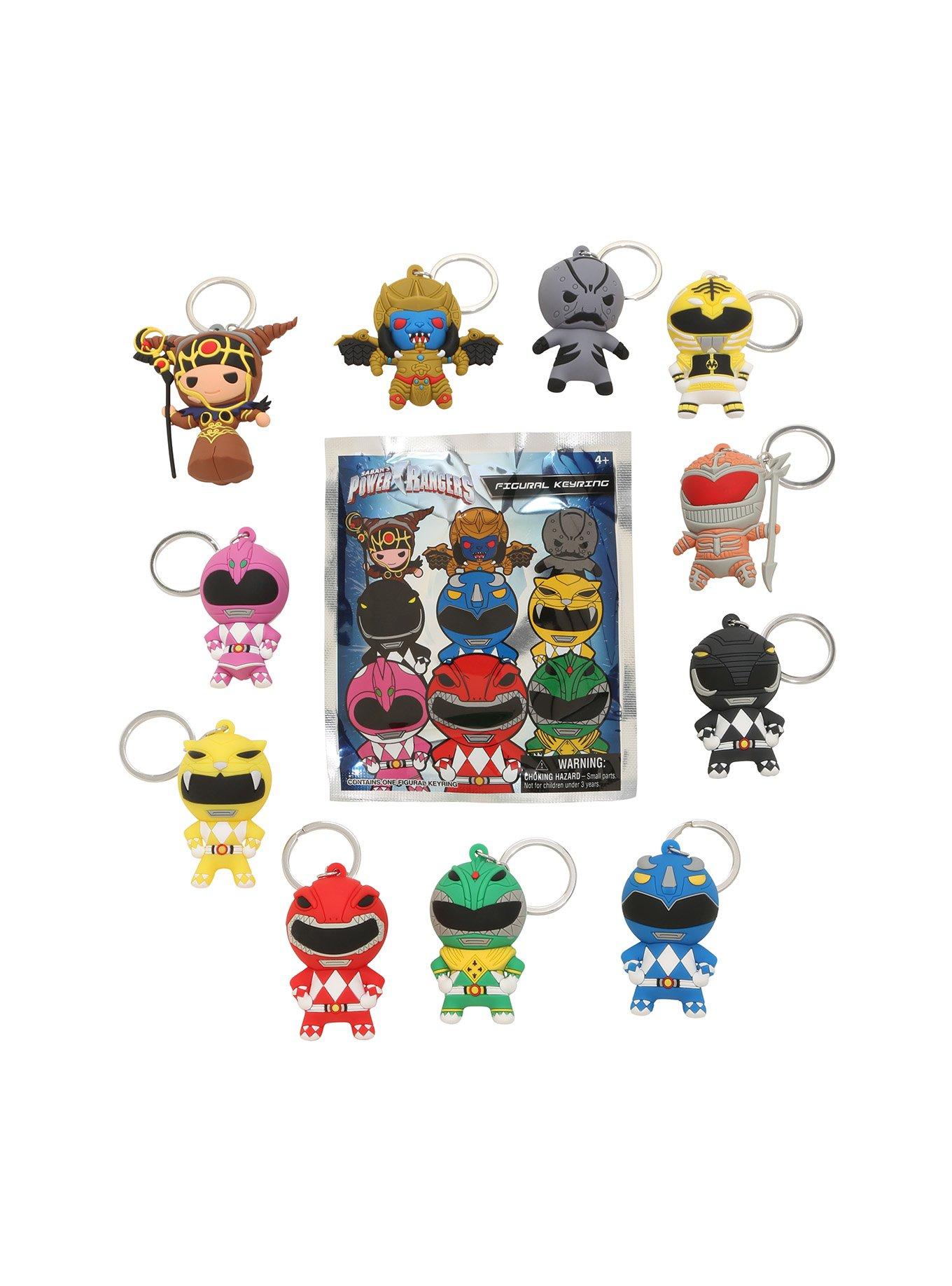 Power Rangers Keyrings/keychains Cartoon Cute Emo Kids Goth Fun