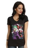 The LEGO Batman Movie The Joker & Harley Quinn Girls T-Shirt, BLACK, hi-res