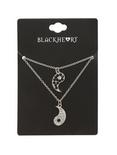 Blackheart Bling Yin-Yang Necklace Set, , hi-res