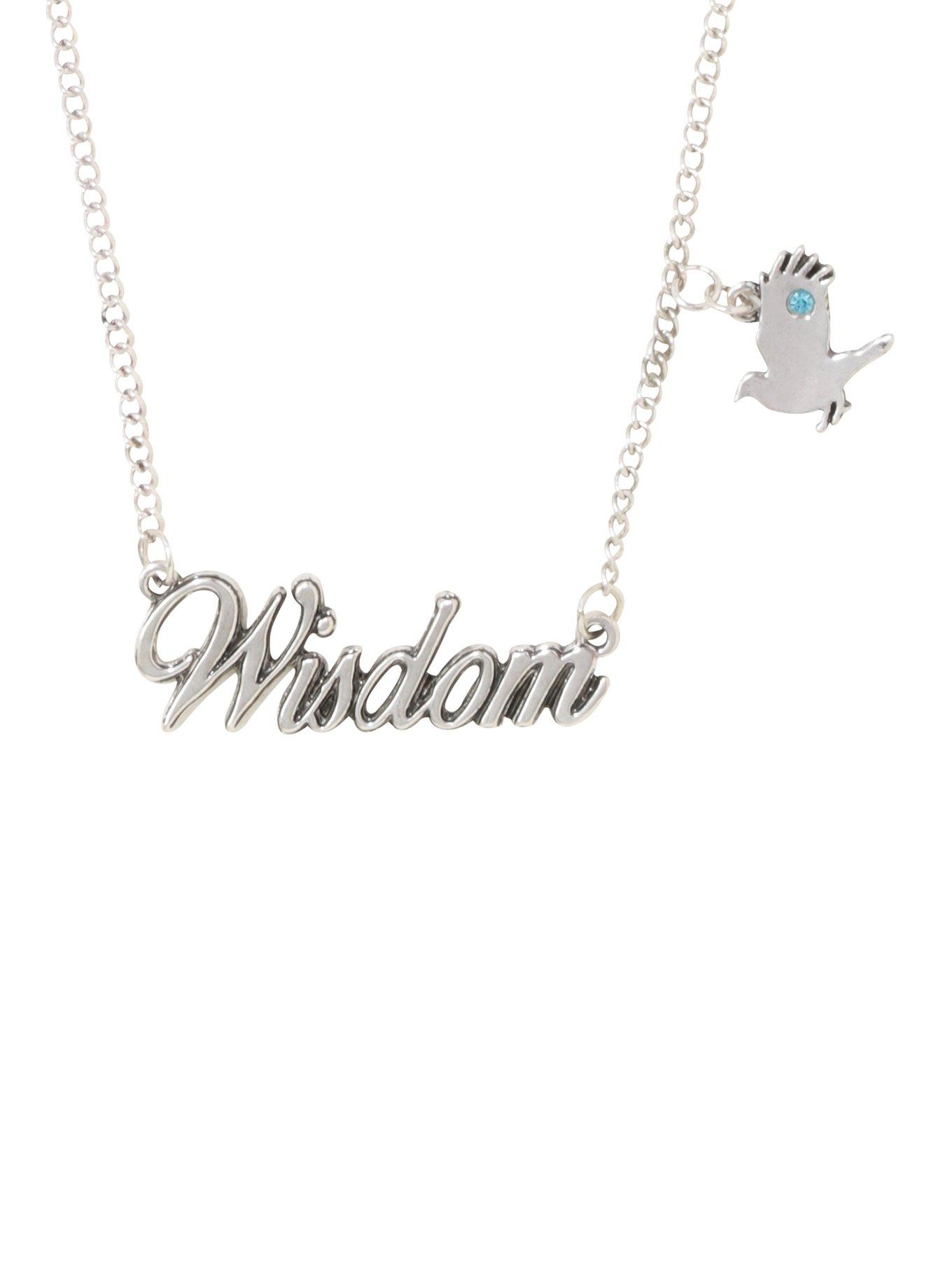 Harry Potter Wisdom Ravenclaw Charm Name Plate Necklace, , hi-res