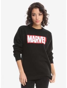 Plus Size Marvel Brick Logo Sweatshirt, , hi-res