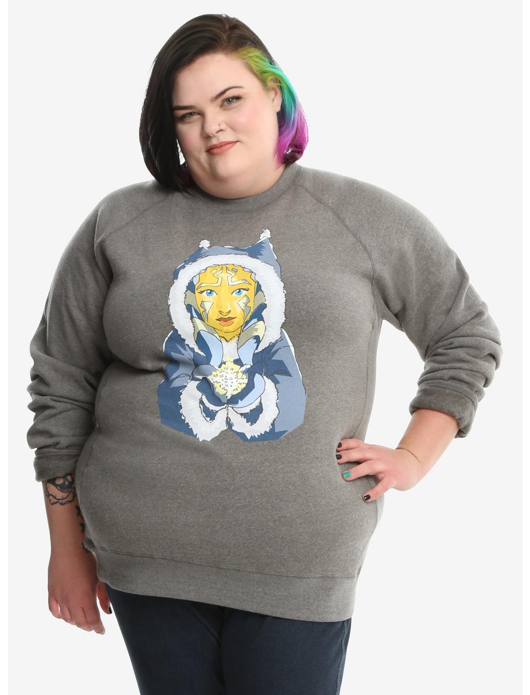Star Wars Ahsoka Lives Holiday Sweatshirt Extended Size, , hi-res