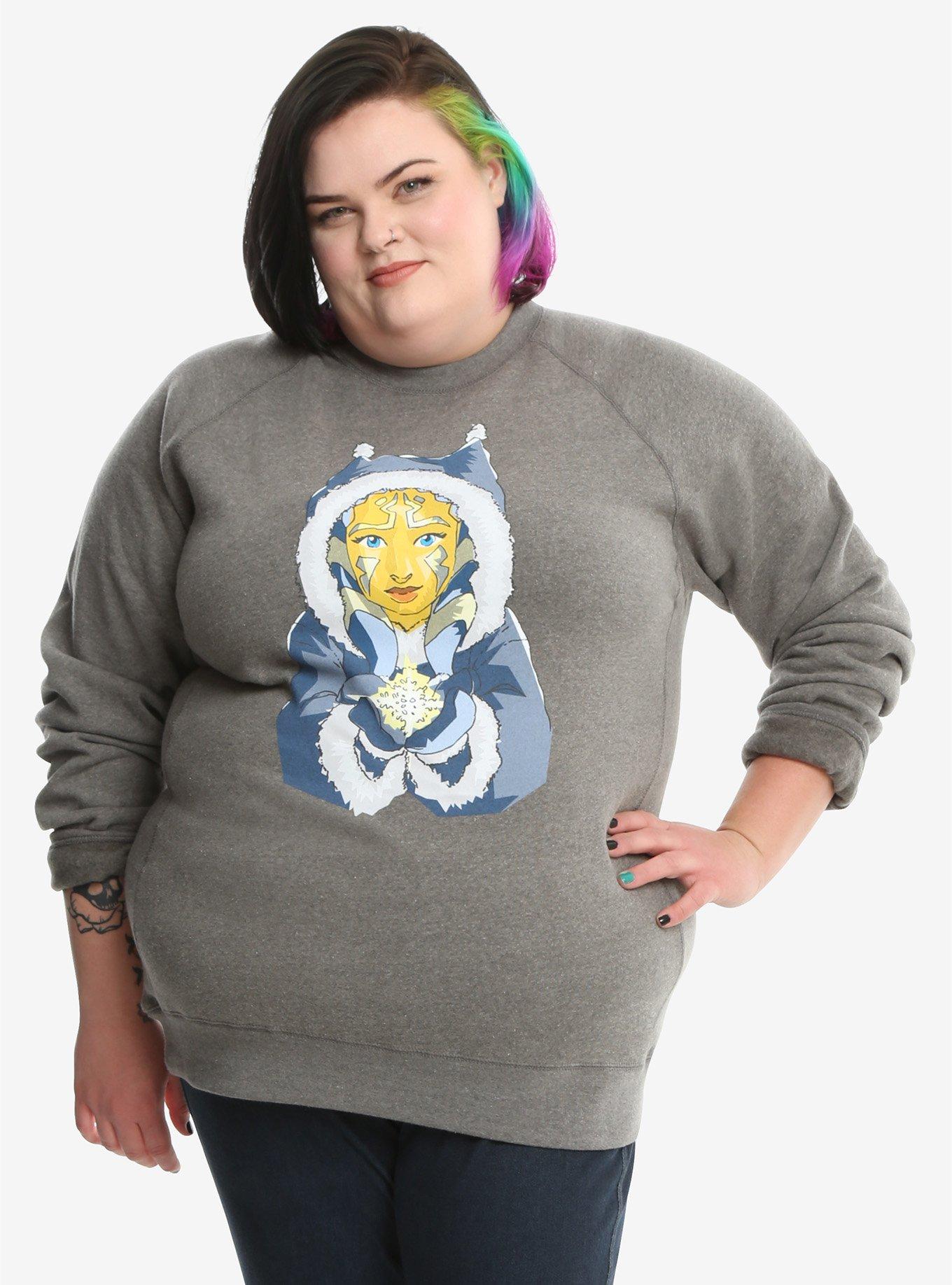 Star Wars Ahsoka Lives Holiday Sweatshirt Extended Size, , hi-res