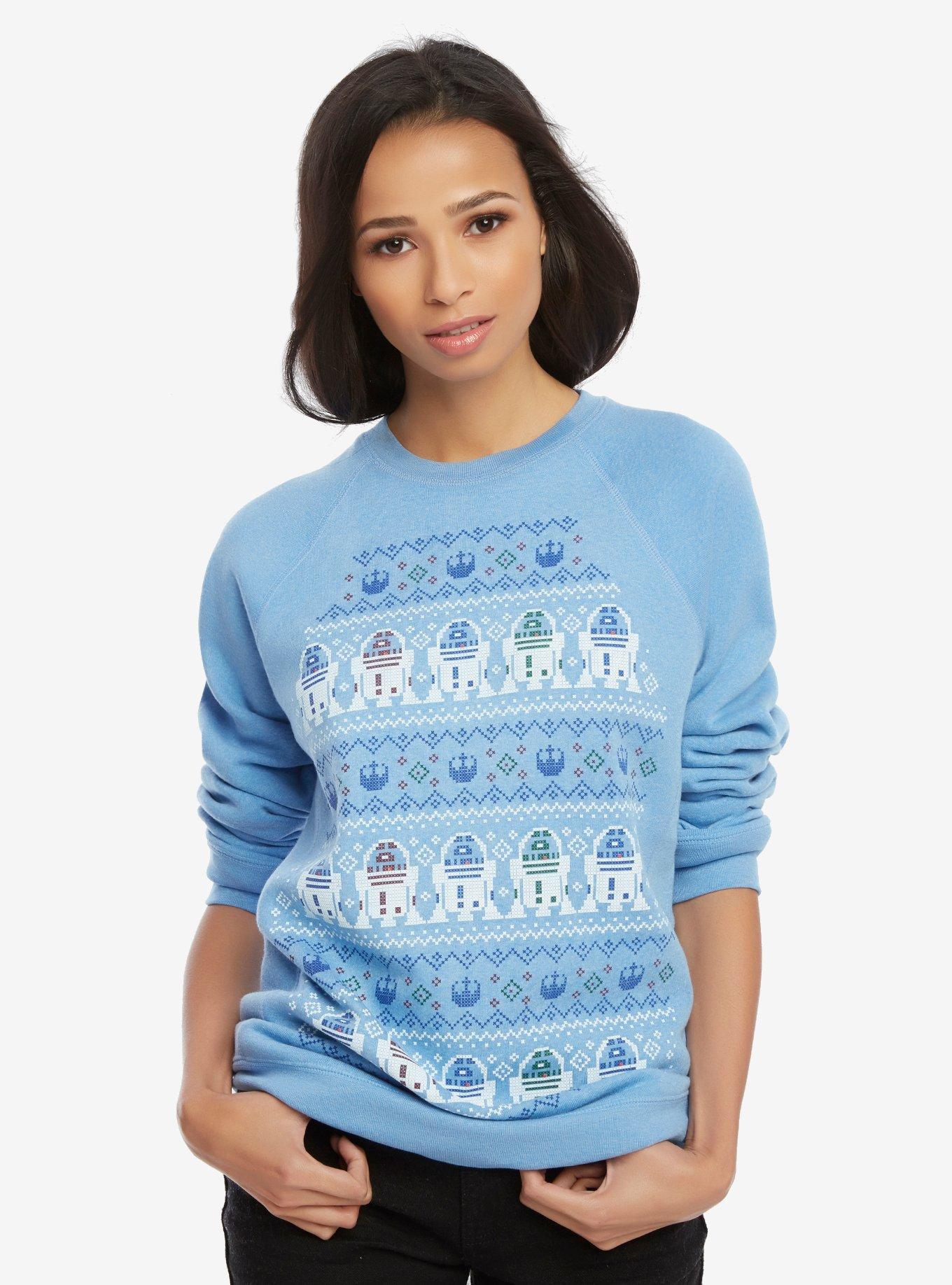 Star Wars R2-D2 Cross Stitch Sweatshirt, , hi-res