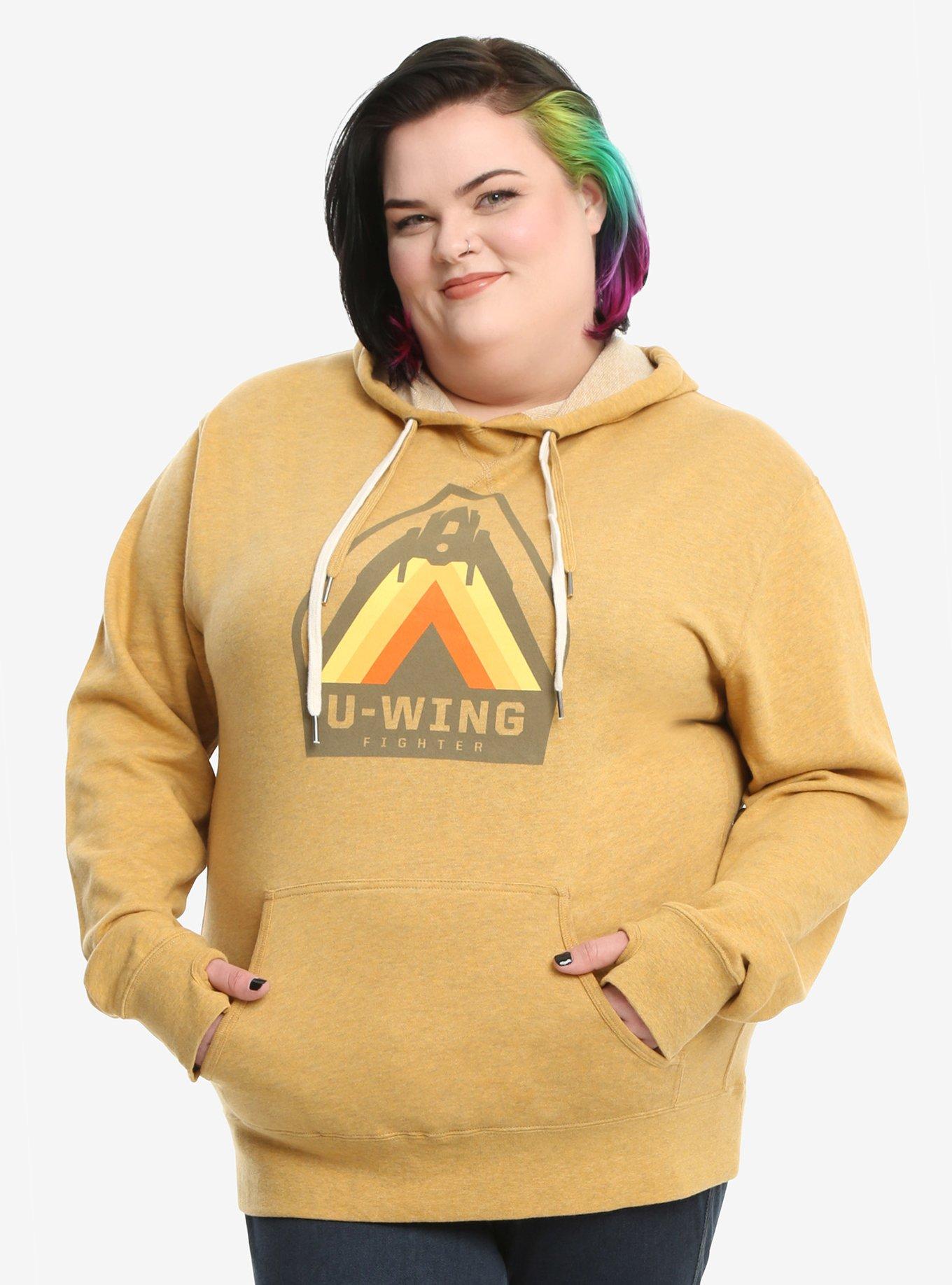 Star Wars U-Wing Fighter Hoodie Extended Size, , hi-res