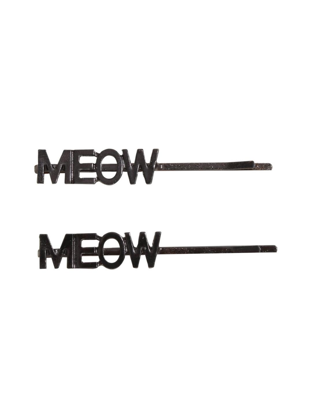 Meow Hair Clip Set, , hi-res