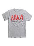 N.W.A Straight Outta Compton T-Shirt, GREY, hi-res