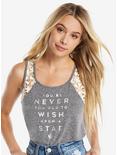 Disney The Princess And The Frog Never Too Old Womens Tank Top, GREY, hi-res