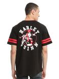 DC Comics Harley Quinn Baseball Jersey, BLACK, hi-res