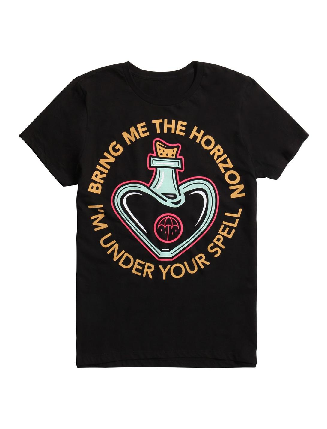 Bring Me The Horizon Under Your Spell T-Shirt, BLACK, hi-res