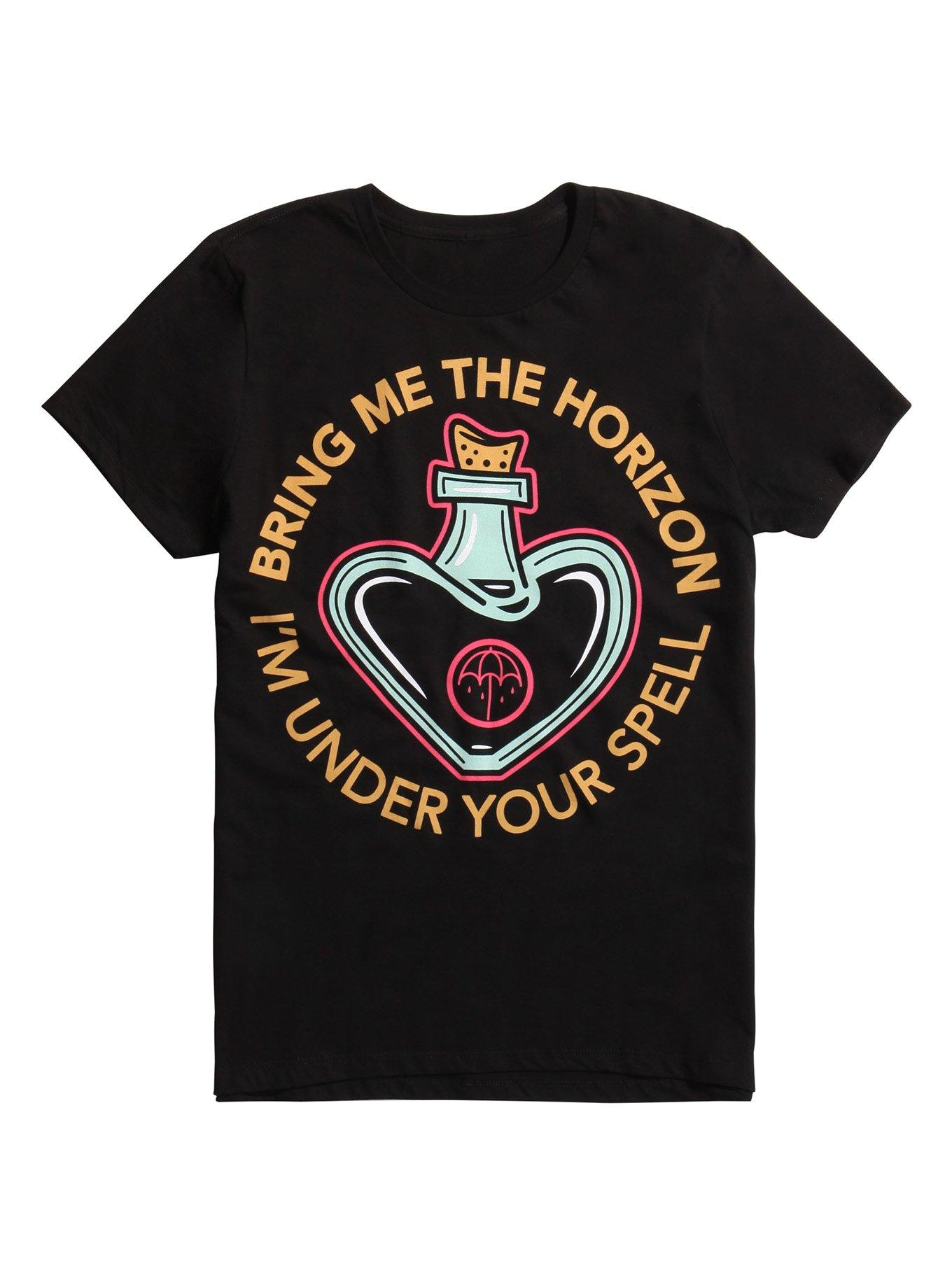 Bring Me The Horizon Under Your Spell T-Shirt, BLACK, hi-res