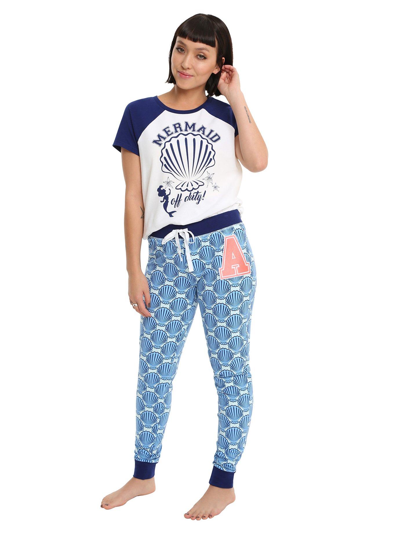 Disney The Little Mermaid Off Duty Girls Sleep Set, MULTI, hi-res