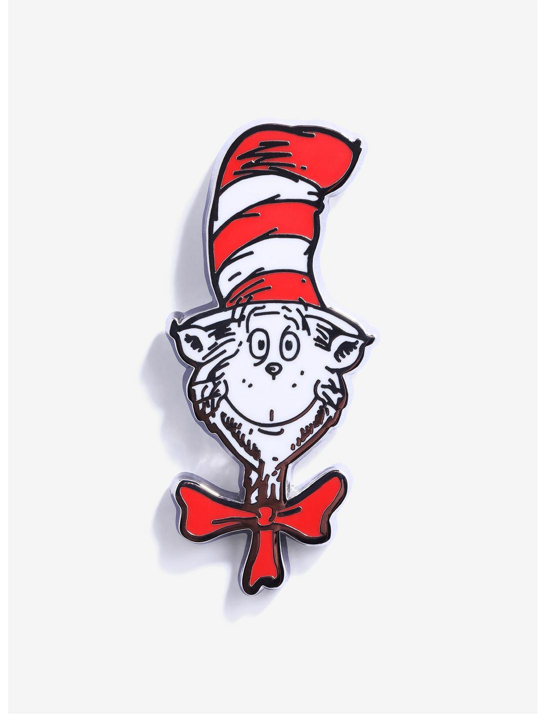 Dr. Seuss Cat In The Hat Enamel Pin, , hi-res