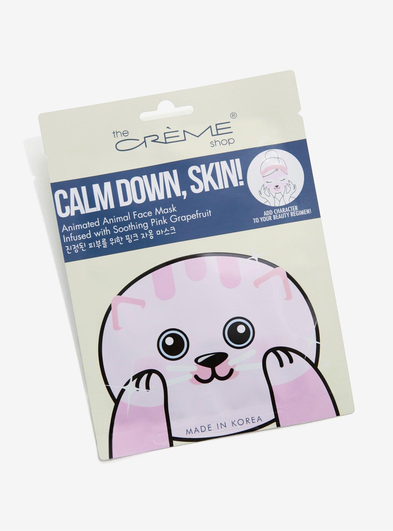 Cat Pink Grapefruit Face Mask, , hi-res