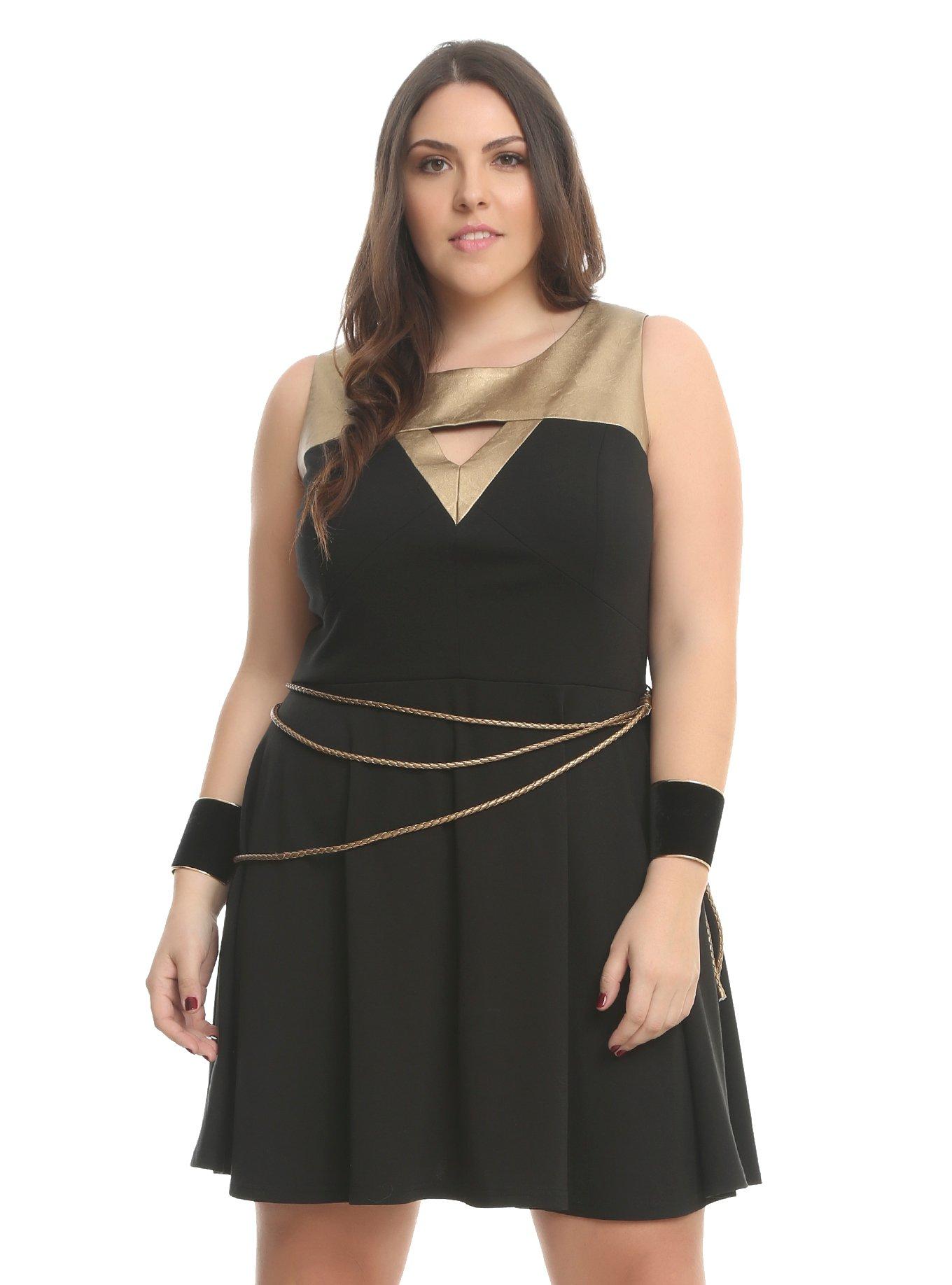 Her Universe DC Comics Wonder Woman Lasso Dress Plus Size | Hot Topic