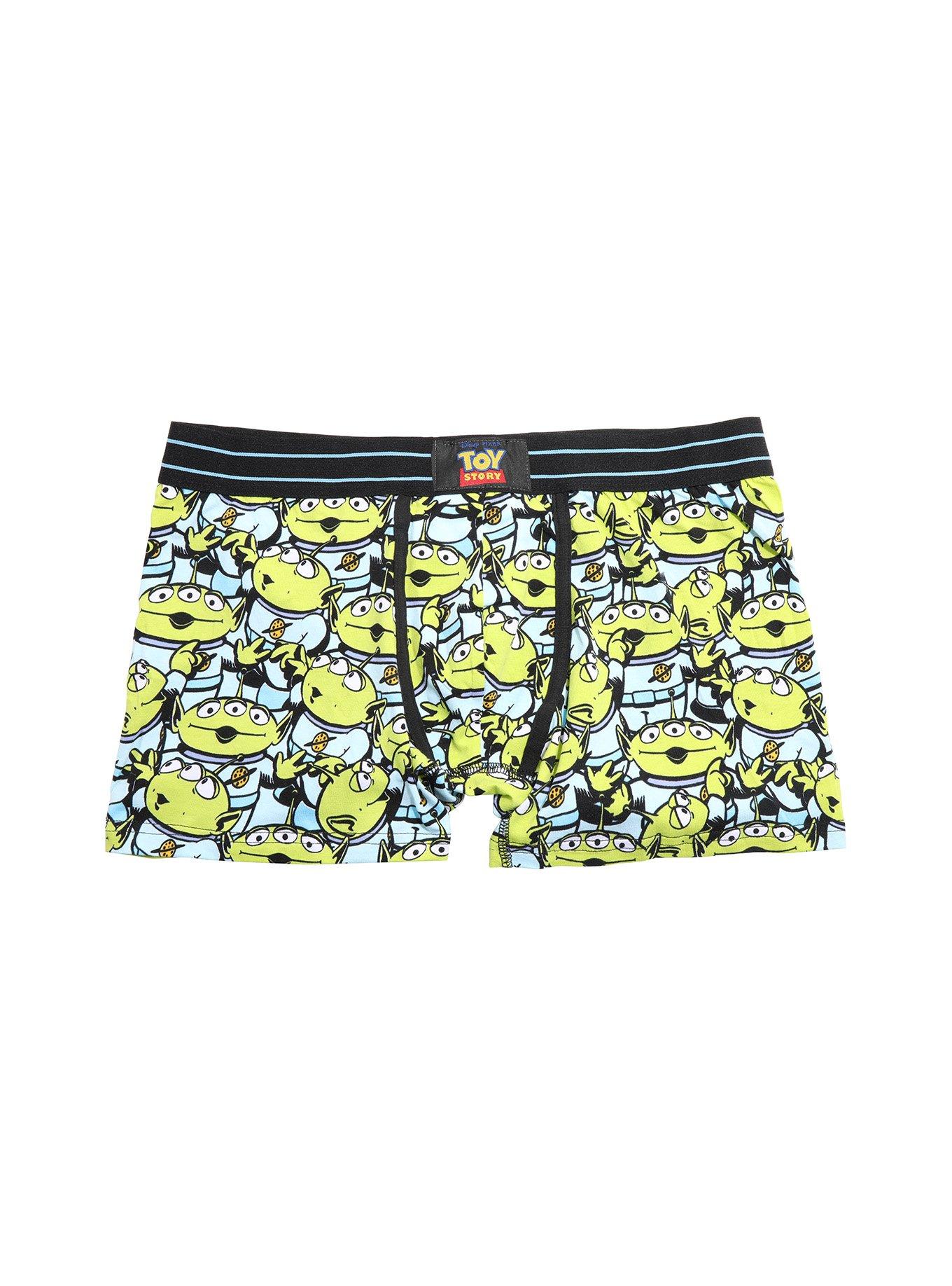 Disney Pixar Toy Story Aliens Print Boxer Briefs, Take Your Style to  Infinity and Beyond With Hot Topic's New Toy Story Collection