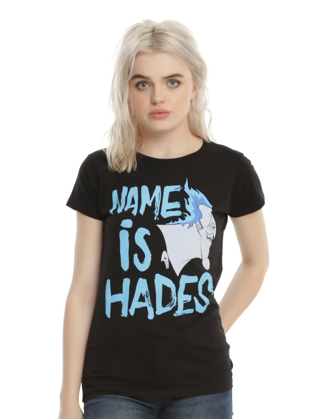 Disney Hercules Name Is Hades Girls T-Shirt, BLACK, hi-res