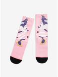 Stance Disney Sassy Minnie Youth Socks Large, PINK, hi-res