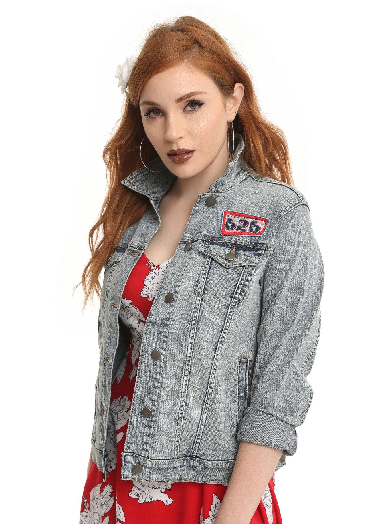 Denim Patch Jacket Blue