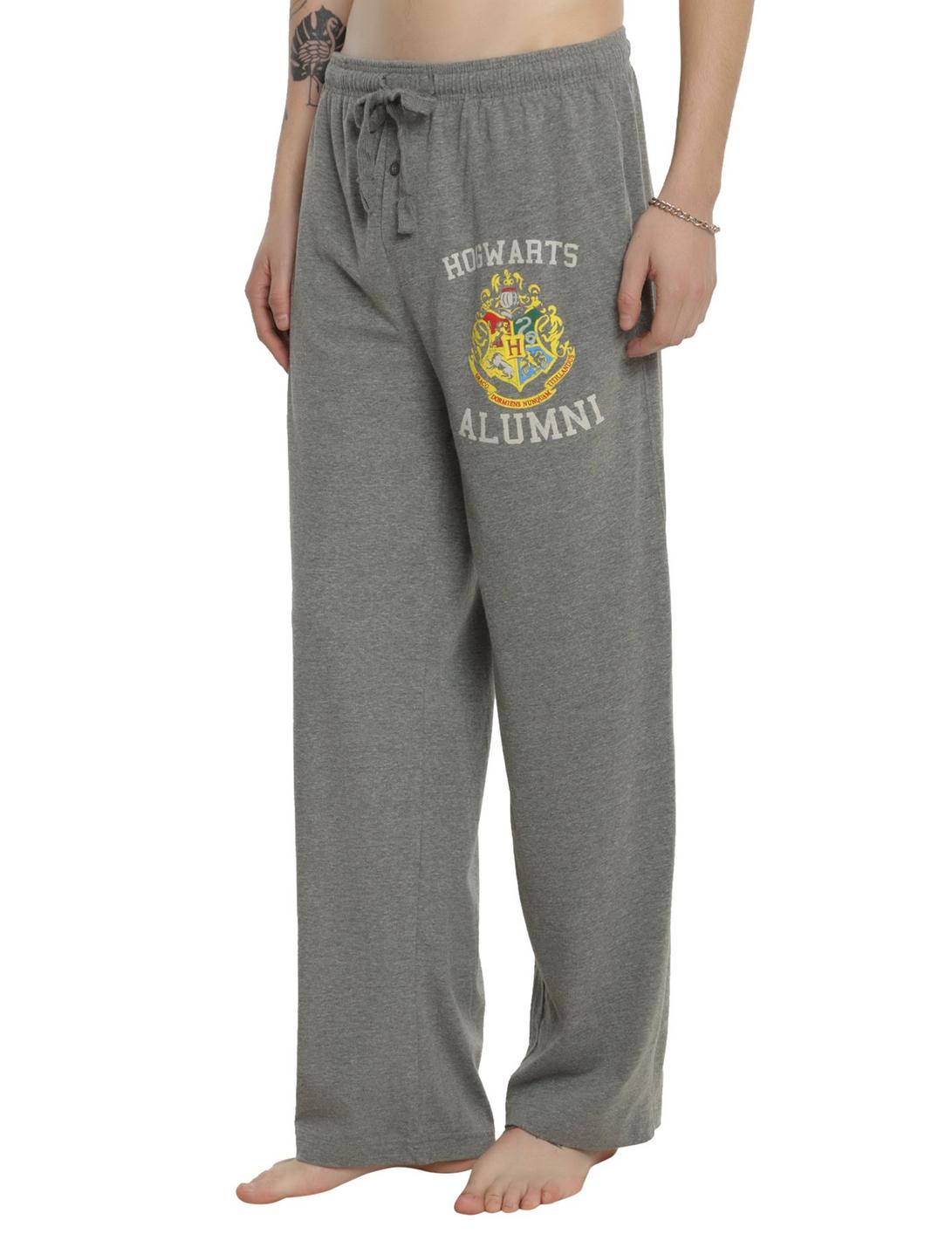 Harry Potter Hogwarts Alumni Guys Pajama Pants, GREY, hi-res