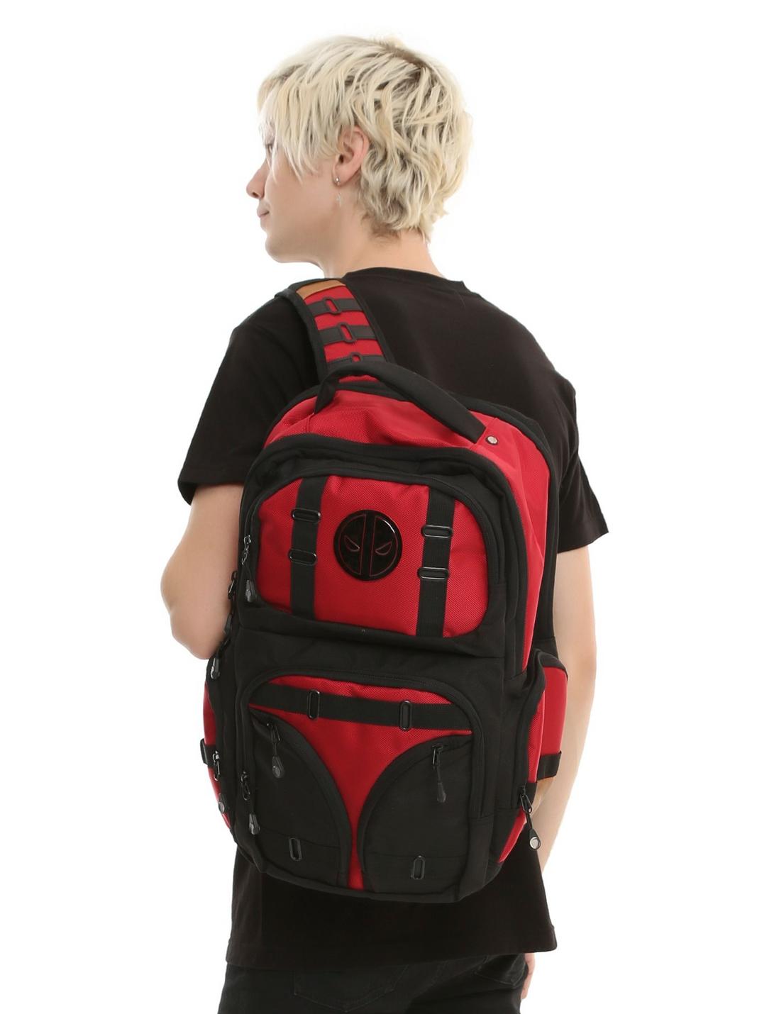 Marvel Deadpool Suit Built Backpack, , hi-res