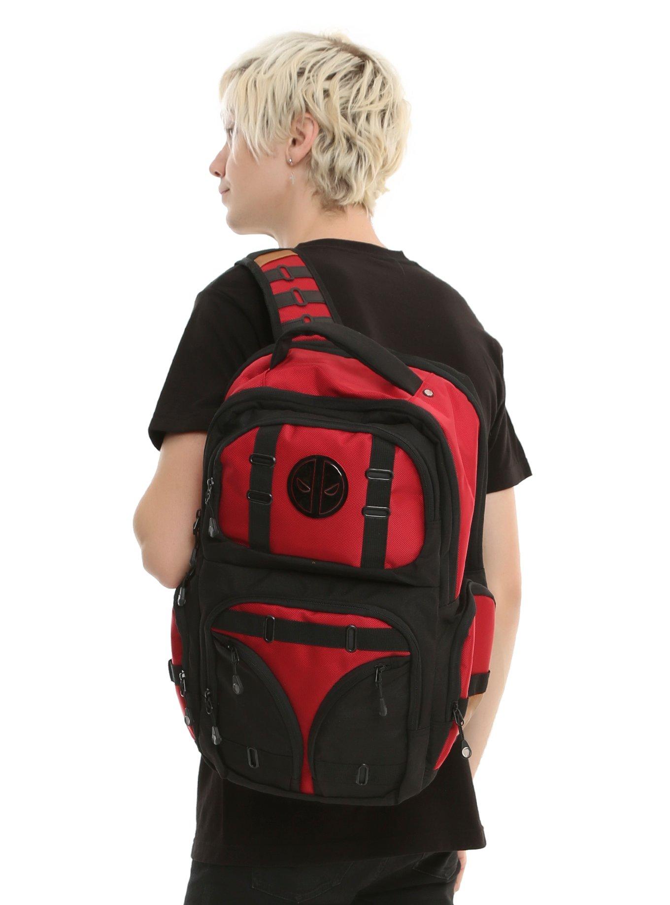 Marvel Deadpool Suit Built Backpack, , hi-res