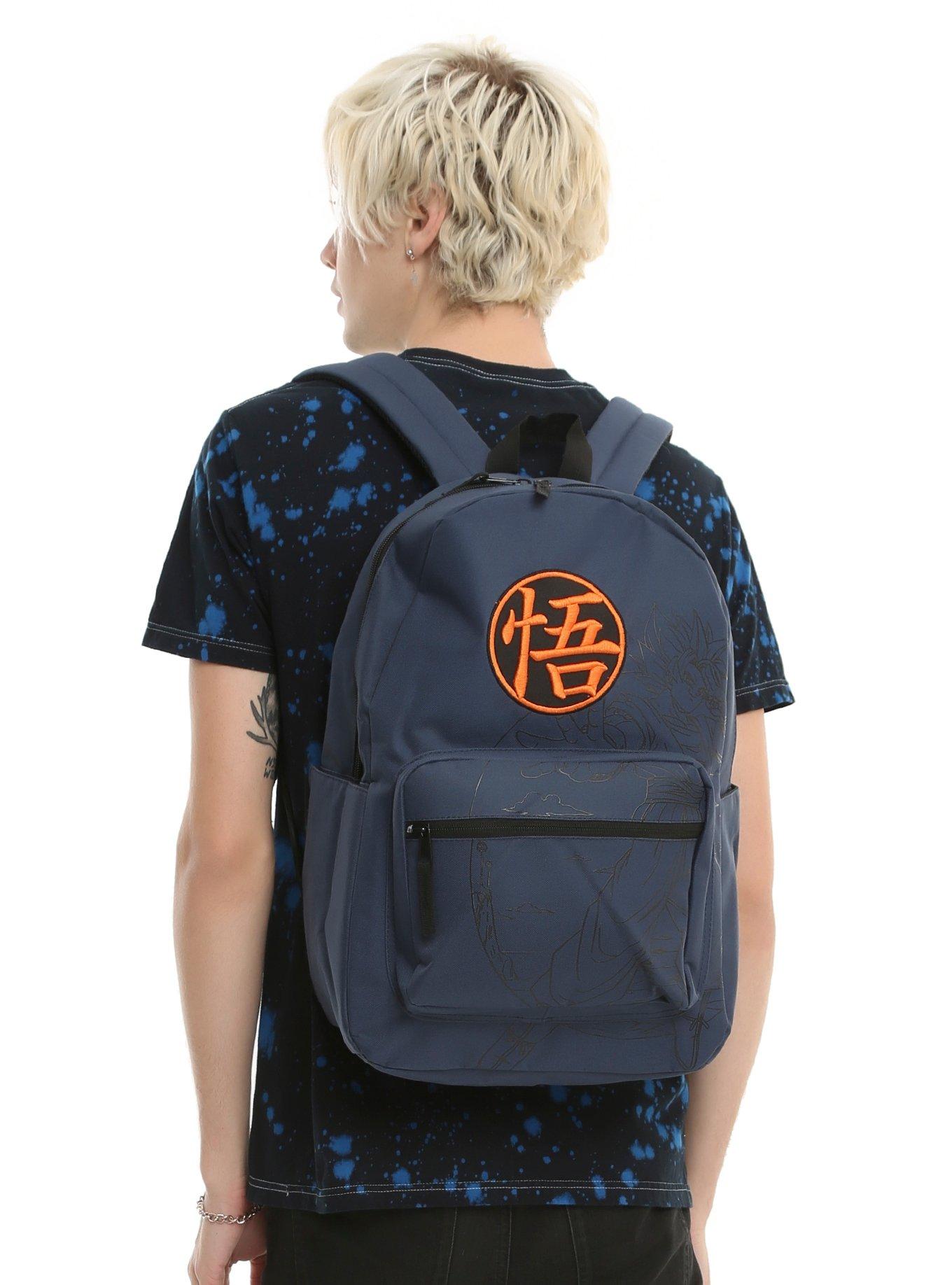 Dragon Ball Z Kanji Goku Backpack Hot Topic