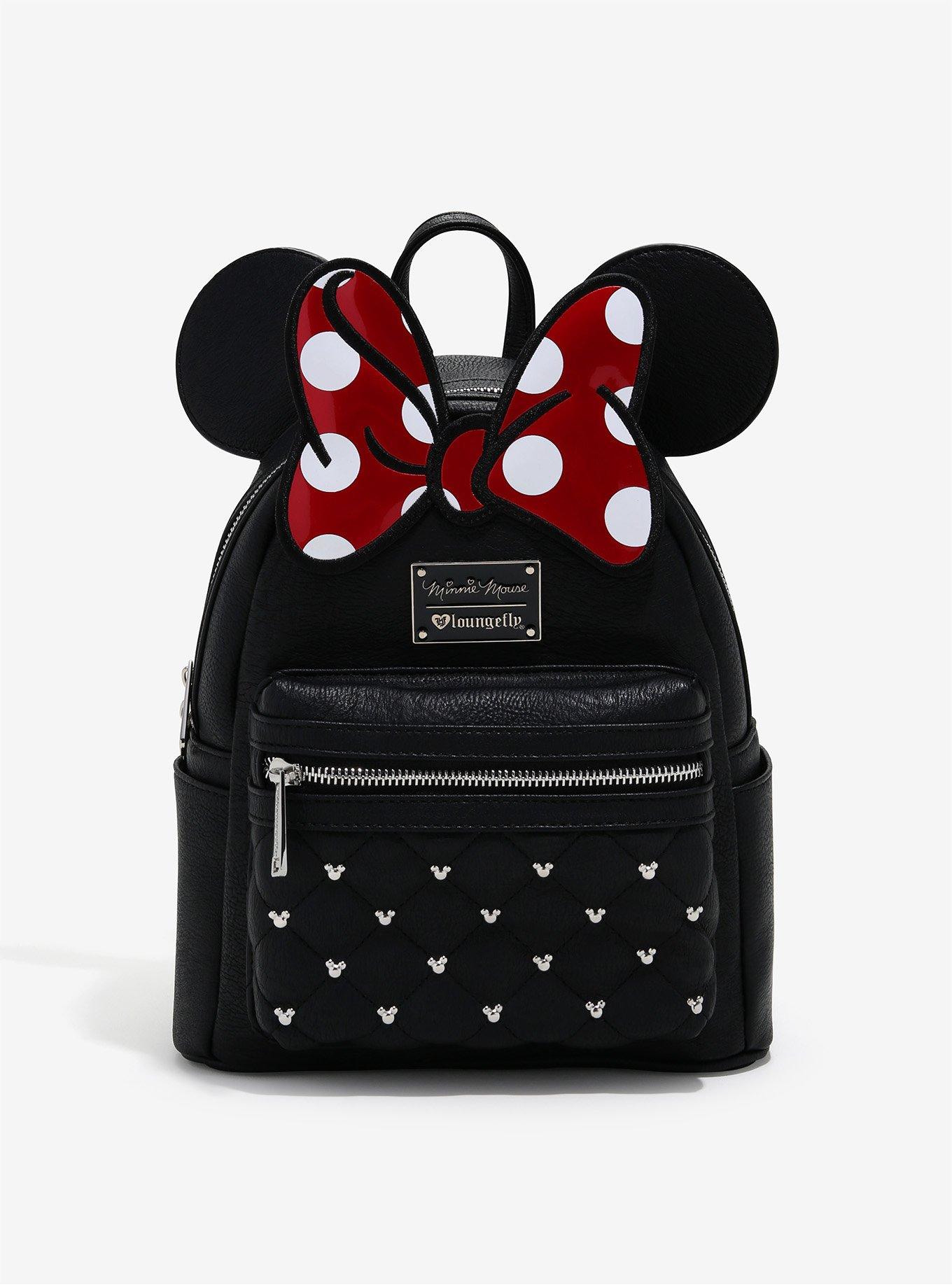 Black minnie mouse backpack hotsell