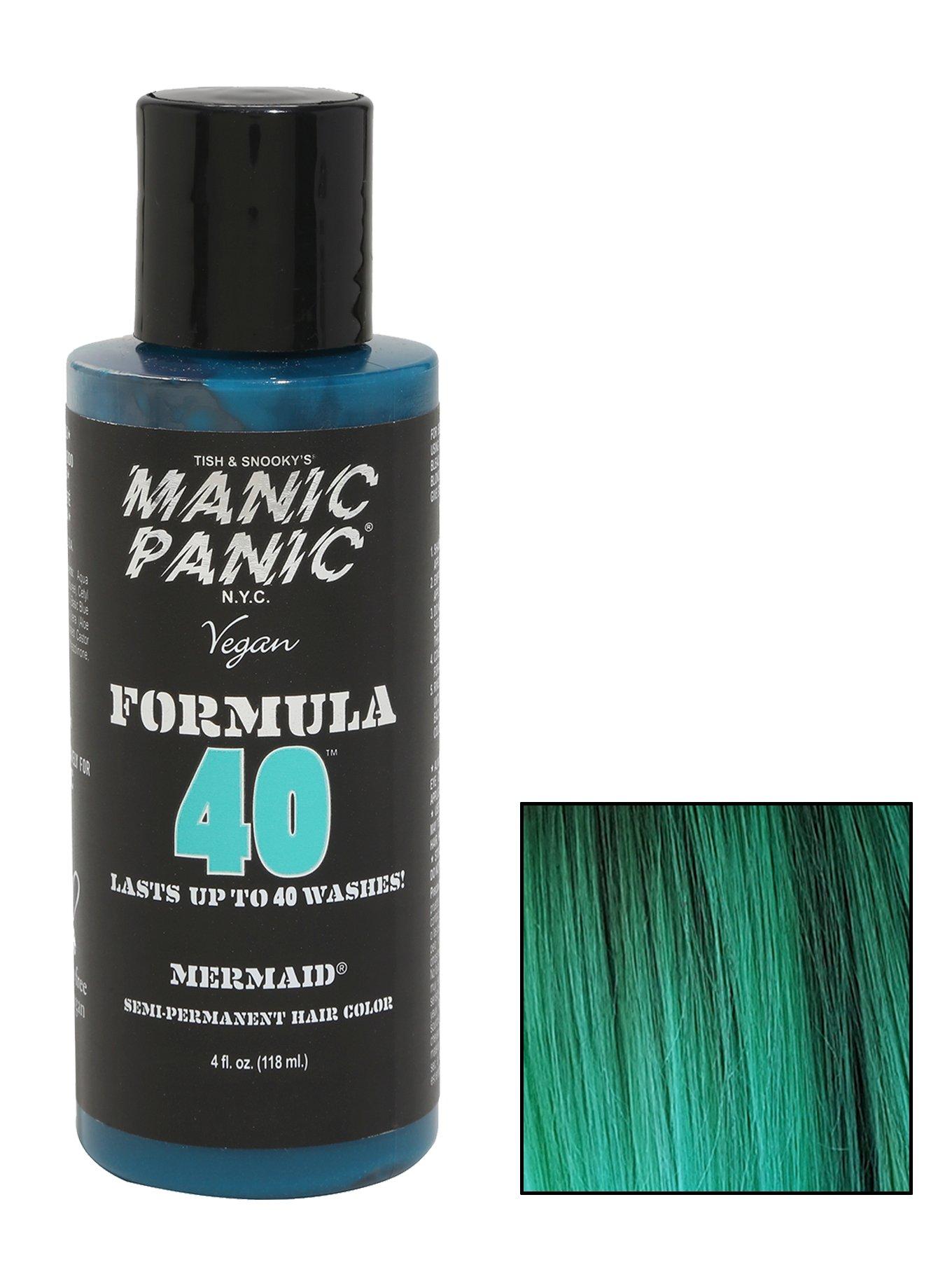Manic Panic Formula 40 Mermaid Semi-Permanent Hair Dye, , hi-res