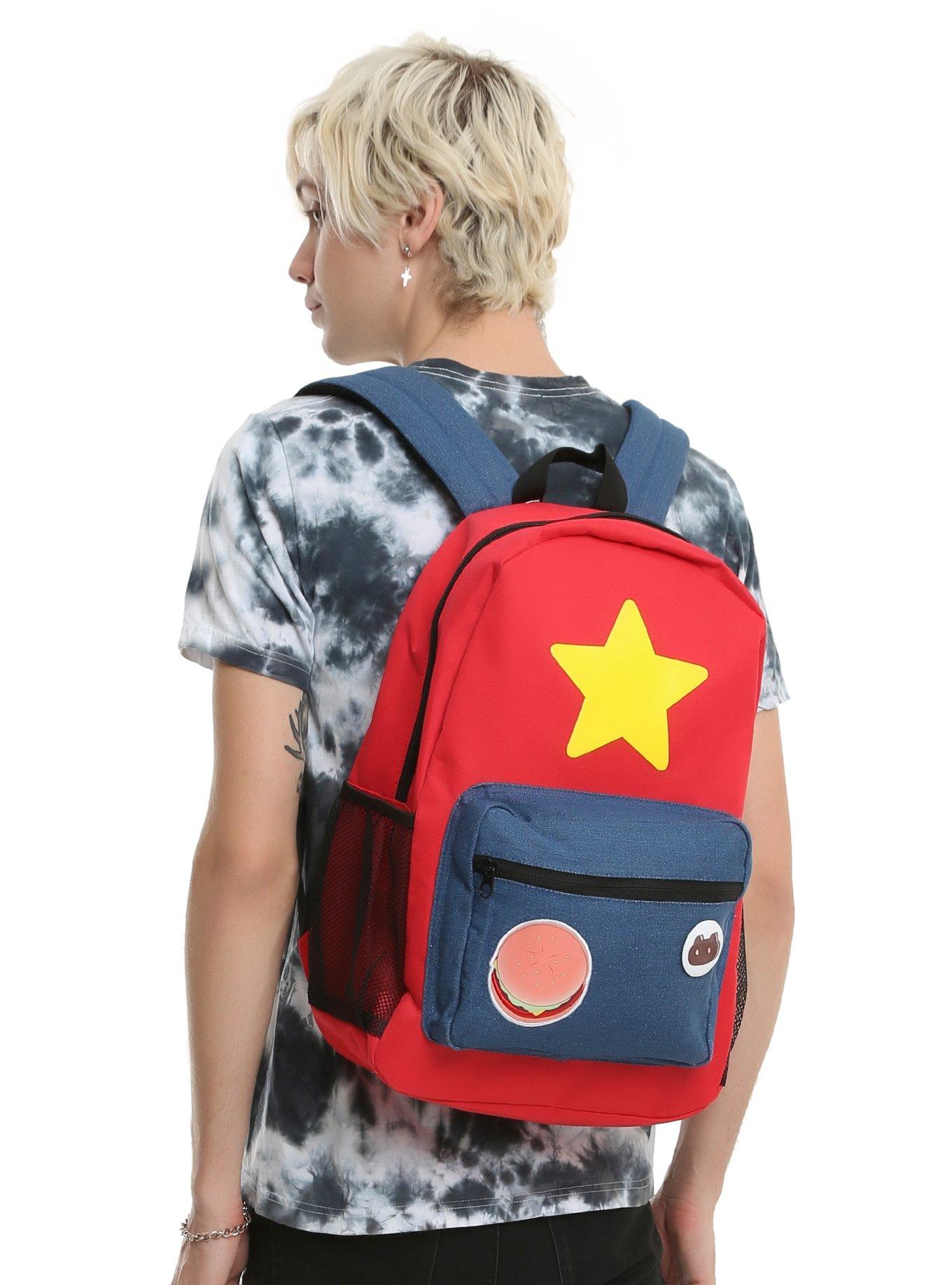 Steven Universe Star Cookie Cat Burger Patch Backpack