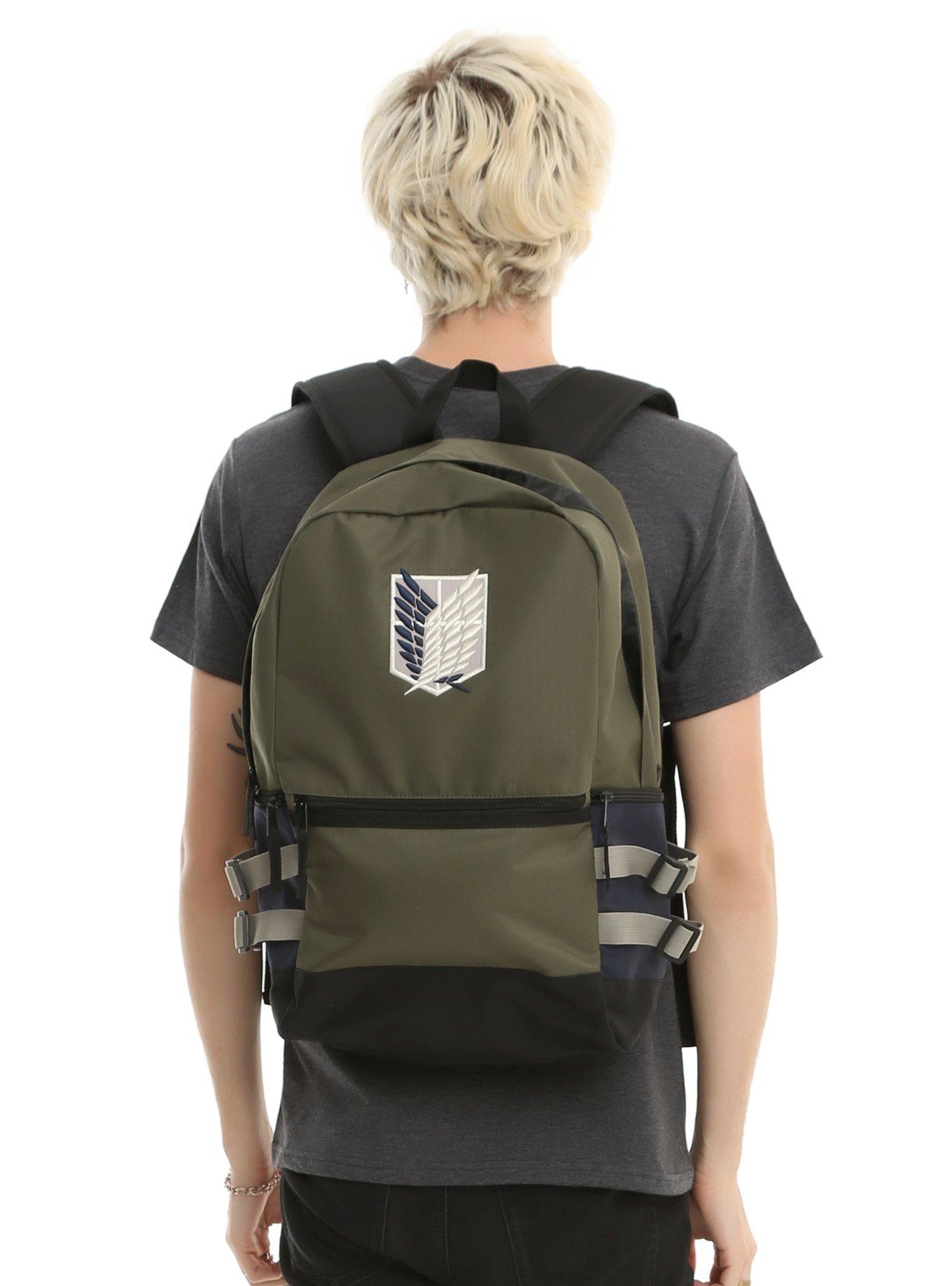 Attack on titan backpack titan online