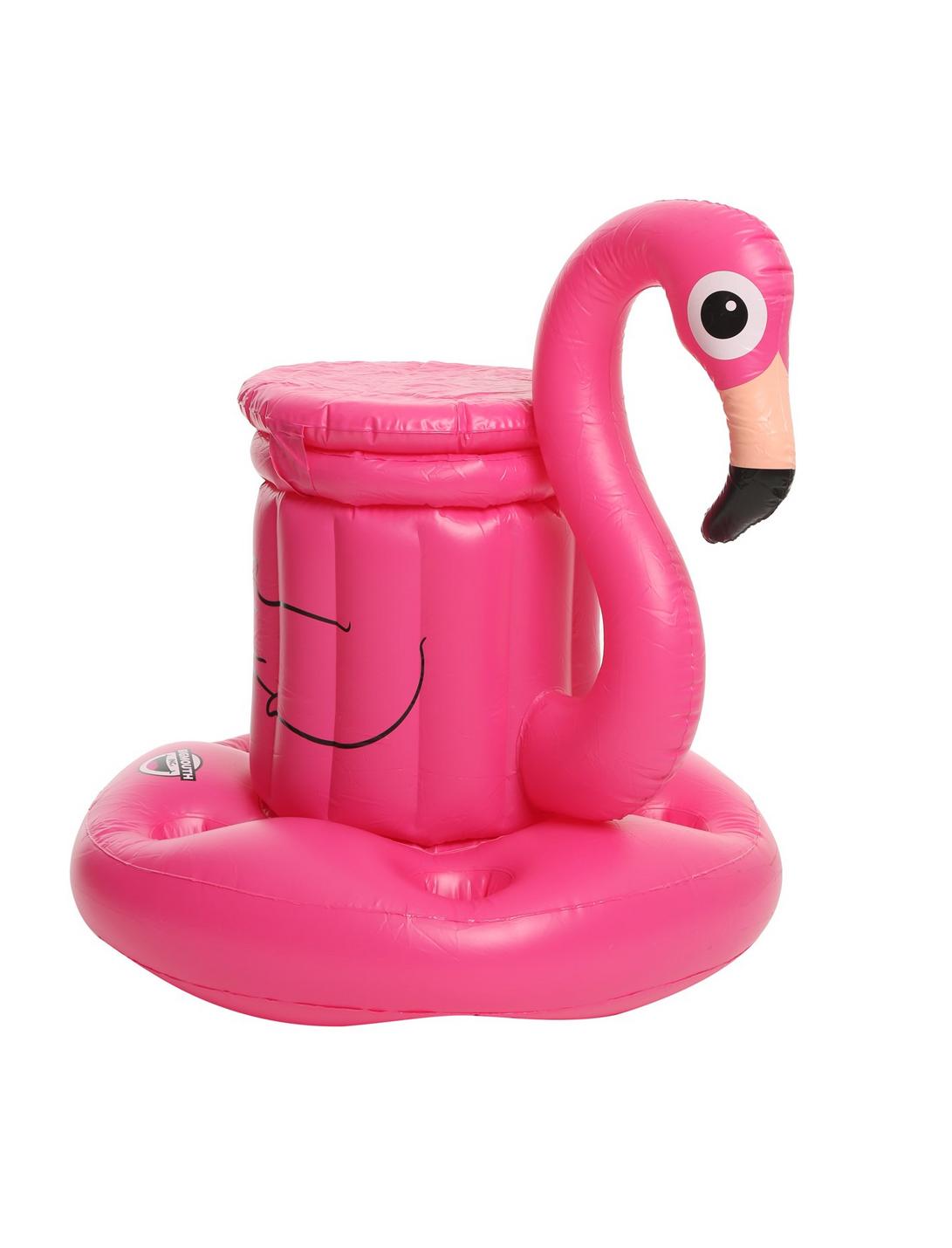 Flamingo Pool Float Cooler, , hi-res
