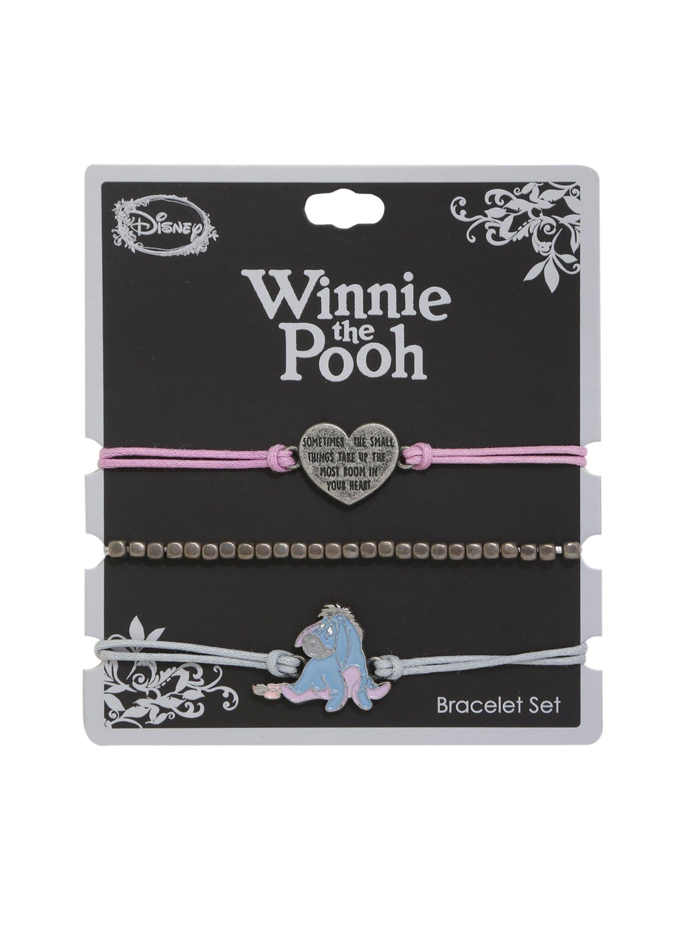 Disney Winnie The Pooh Eeyore Bracelet Set, , hi-res